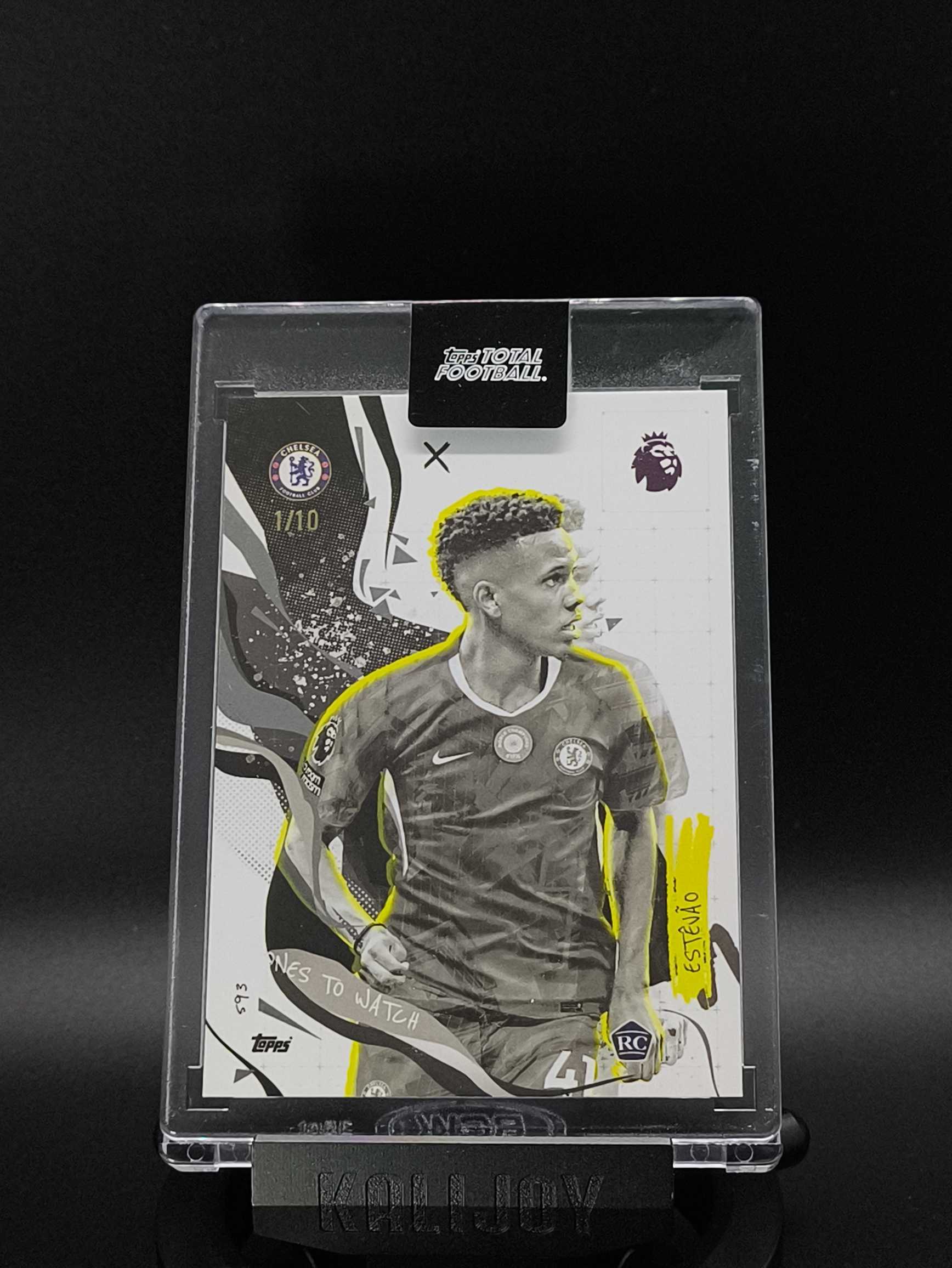 2025-26 Topps Total Football Estêvão RC 埃斯特旺 切尔西 巴西 1/10编 首编 英超 新秀 TTF 原封砖