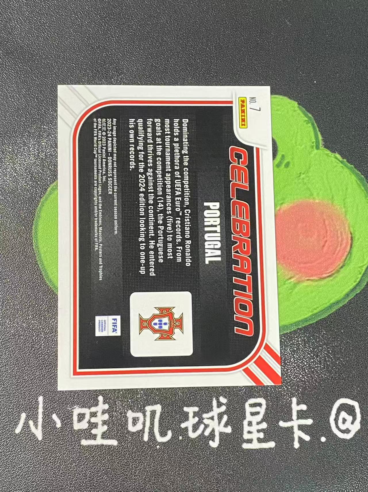 2023-24 Panini Donruss Cristiano Ronaldo 杜蕾斯 葡萄牙 C罗 庆祝时刻 金球先生 皇马 皇家马德里 微瑕如图【ZYP代拍】LS90