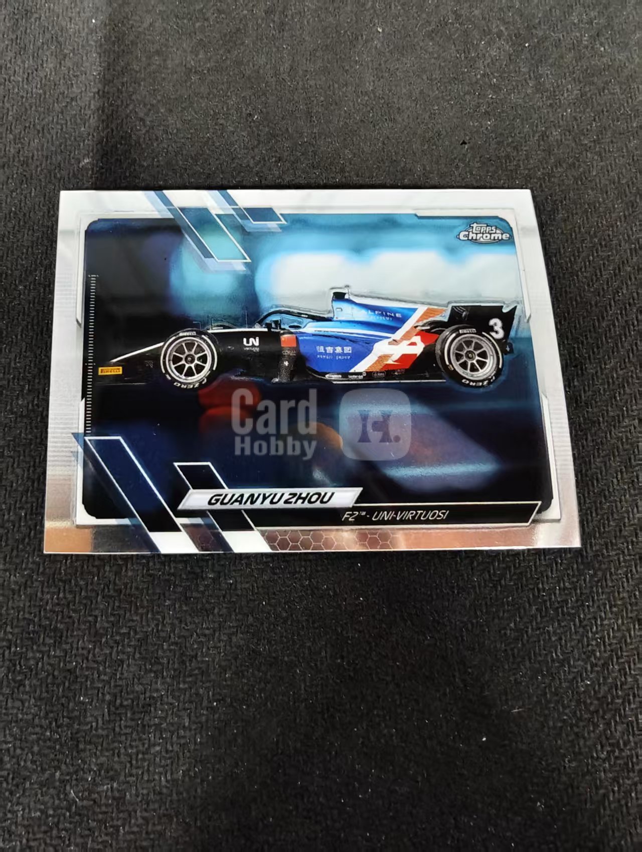 2021 Topps Guanyu Zhou F1 中国车手 周冠宇 划痕 边角瑕疵 #119