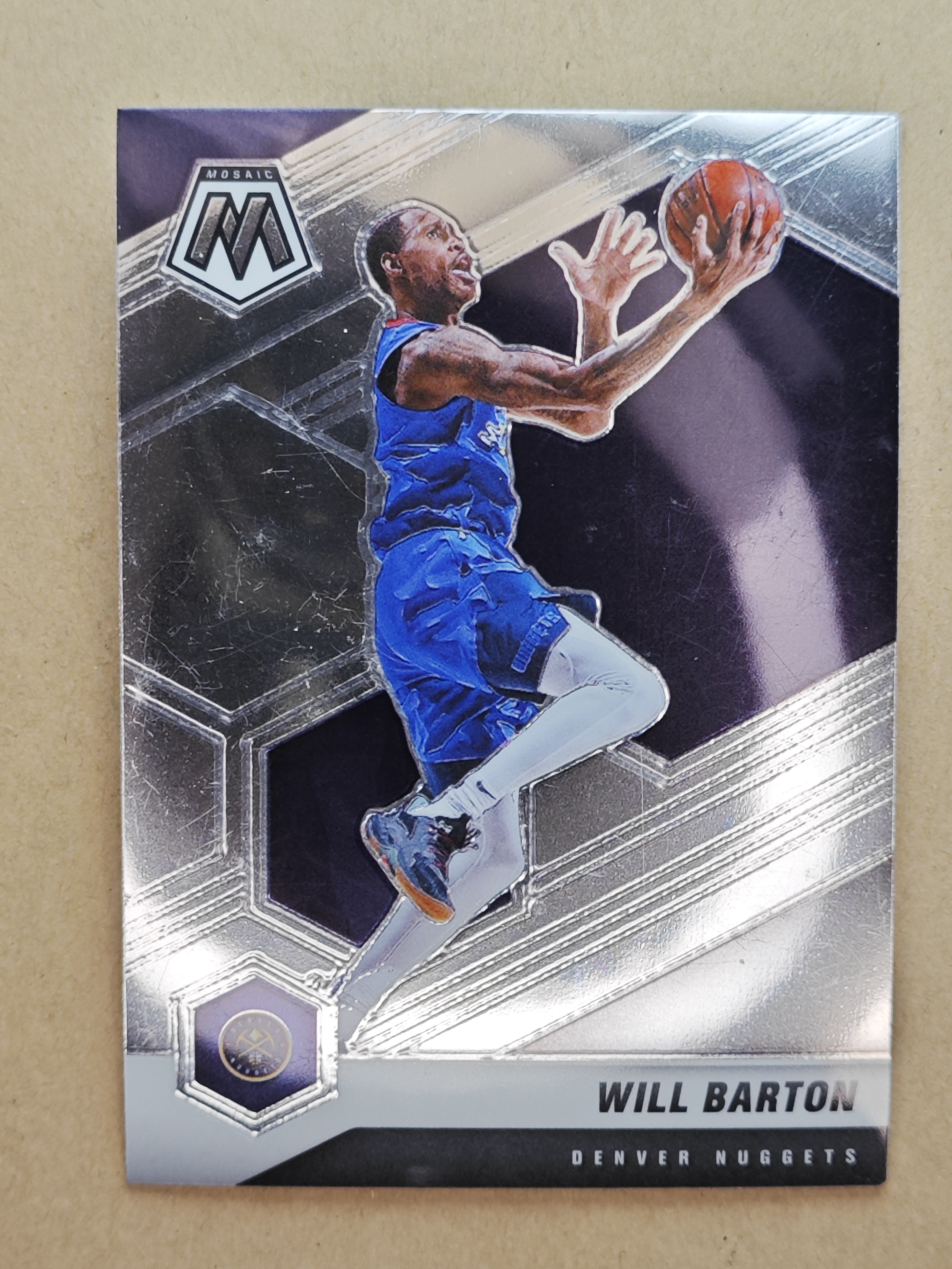 2020-21 Panini Mosaic Will Barton 【影子代卖】掘金 No.158