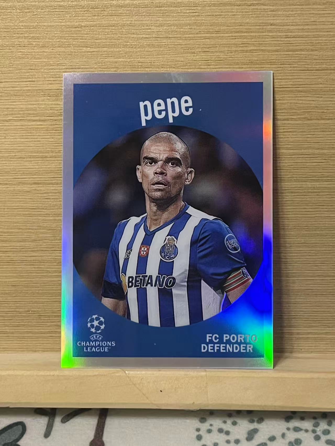 2023 Topps Chrome Pepe 佩佩 特卡 波尔图 银折 欧冠 卡品如图 实卡精美 收藏必备 A61
