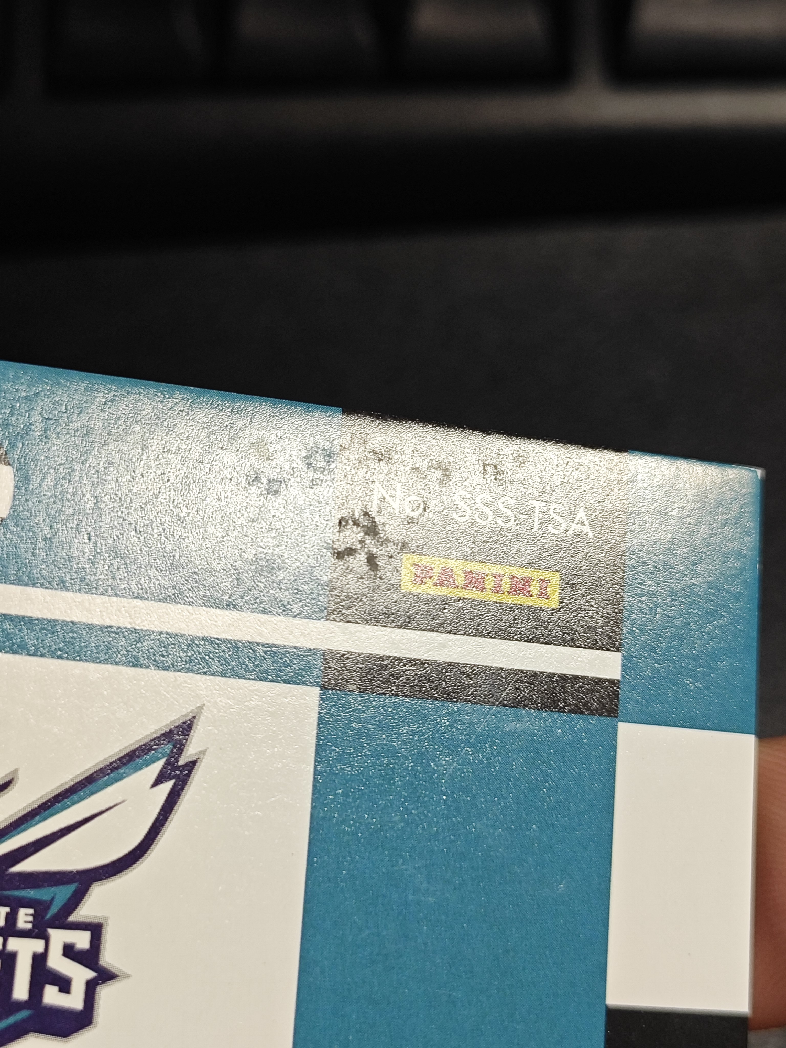 【KAKA】2024-25 Panini Noir Tidjane Salaun 诺尔 黄蜂 新秀 RC 提贾尼 萨隆 99编 卡签 鞋灯签 镜面 系列博点 签字 微瑕 景艺