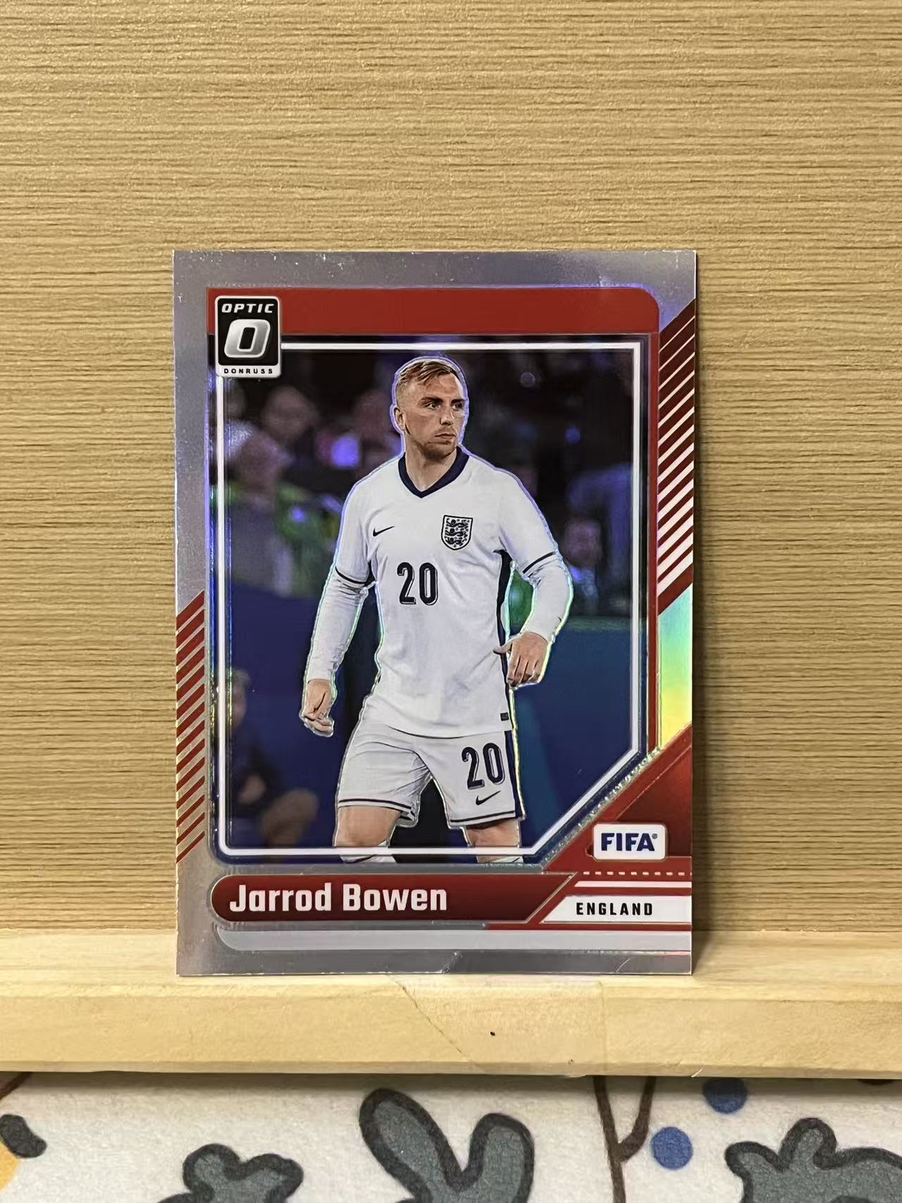 2024-25 Panini Donruss Jarrod Bowen 博文 英格兰 银折 实卡精美 卡品如图 A60