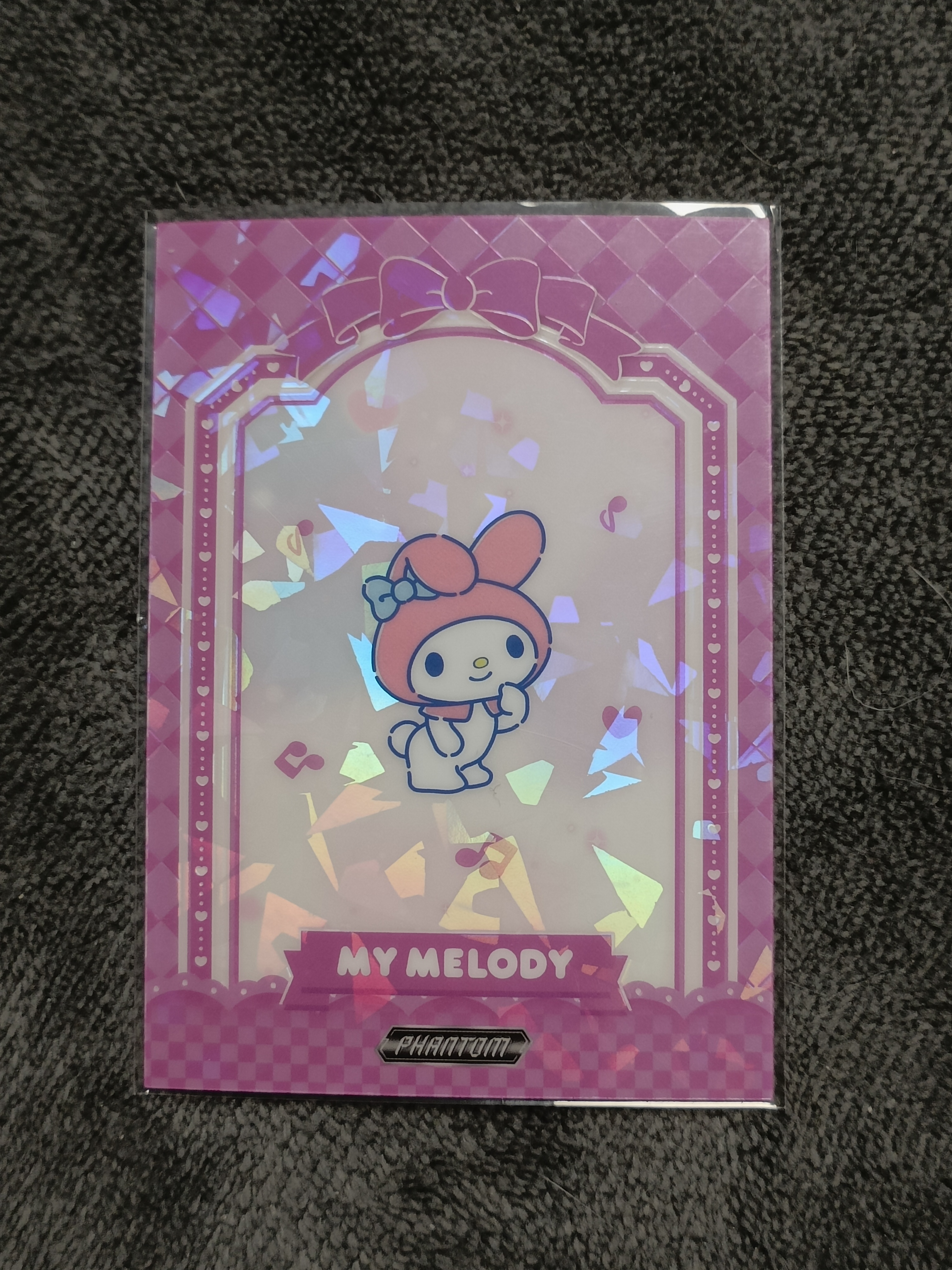 2023 Kakawow PHANTOM 三丽鸥家族系列收藏卡 MY MELODY 美乐蒂 【谦谦拍卖】PSA-IPU-06 紫折 115/115编 秋鹿