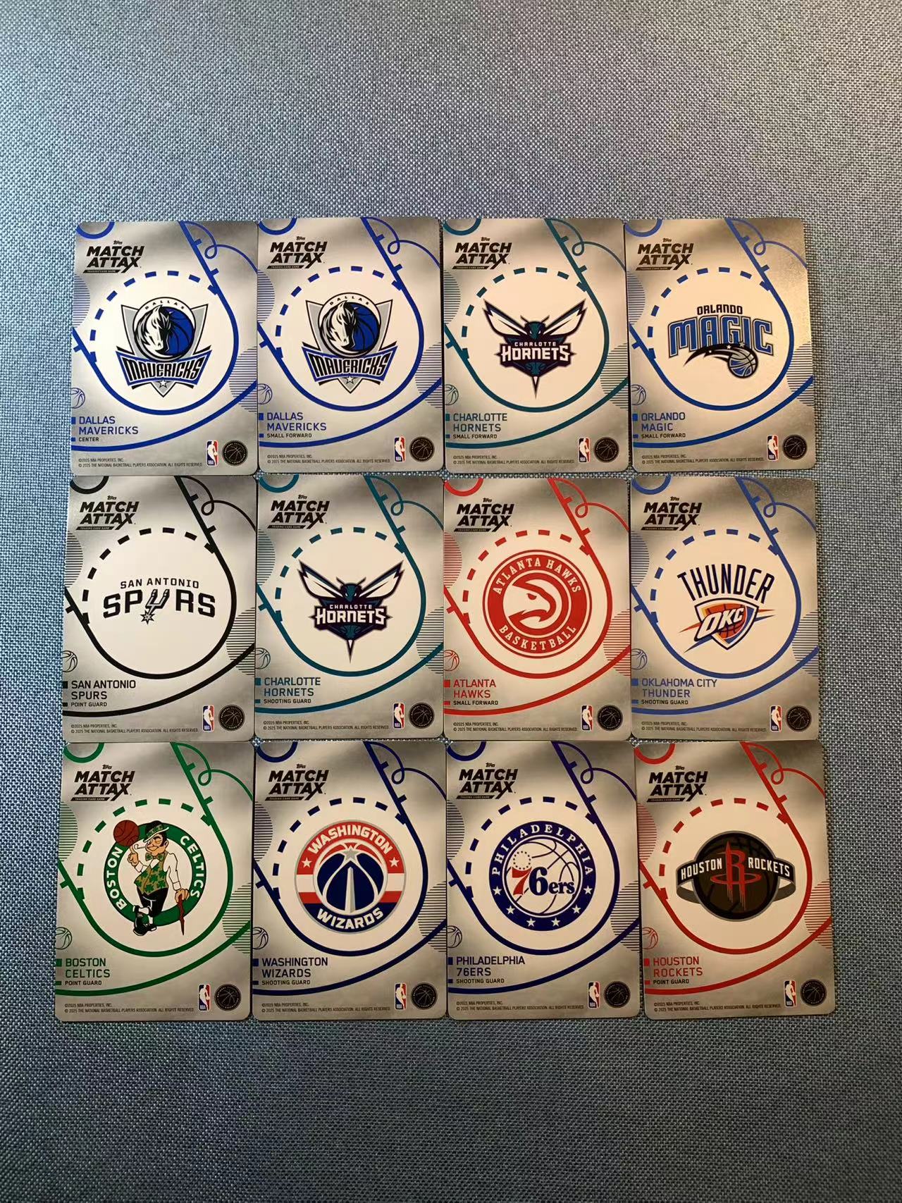 (詹叔代拍)2025-26 topps attax 游戏版 卡游联名 莱夫利 米勒 弗拉格 谢泼德 威廉姆斯等 特卡 折射 特卡 折射 一图多张打包 顺丰寄付 i3