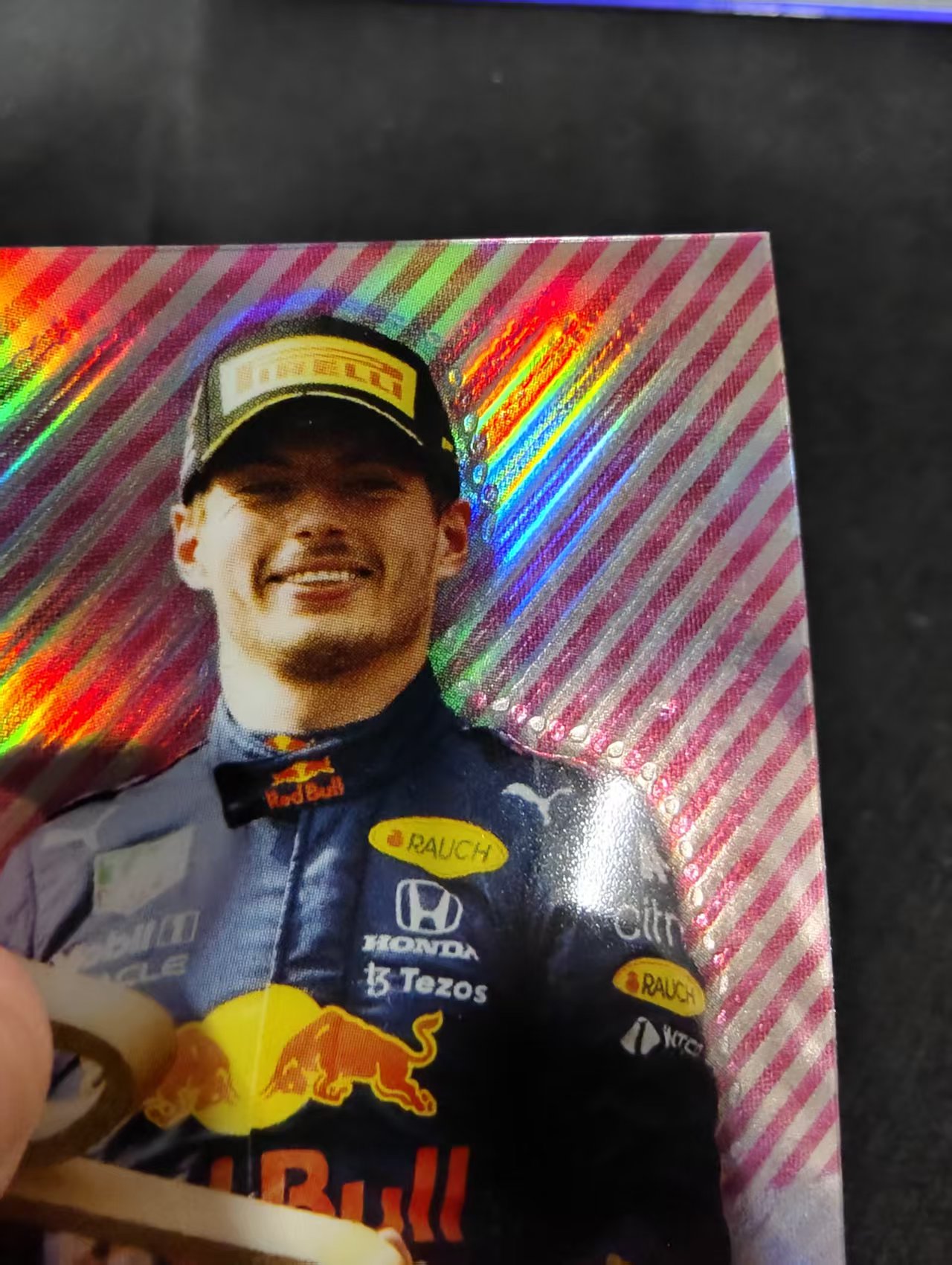 2021 TOPPS F1 CHROME Max Verstappen 红牛 维斯塔潘 银折 the podium特卡 边角瑕疵 #MV