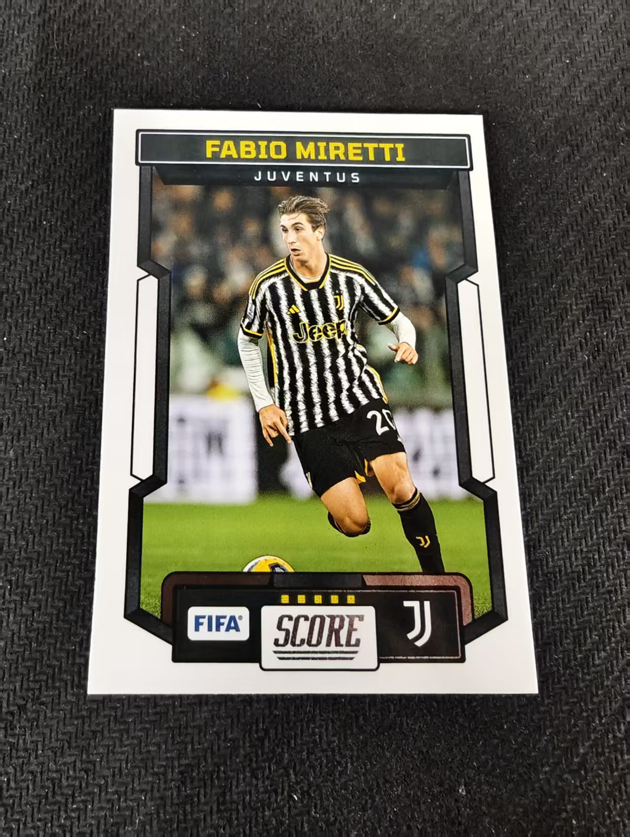 【可合并,不累计】2023-24 Panini Score fabio miretti 法比奥 米蕾蒂 尤文图斯 FIFA 划痕 边角瑕疵 #122