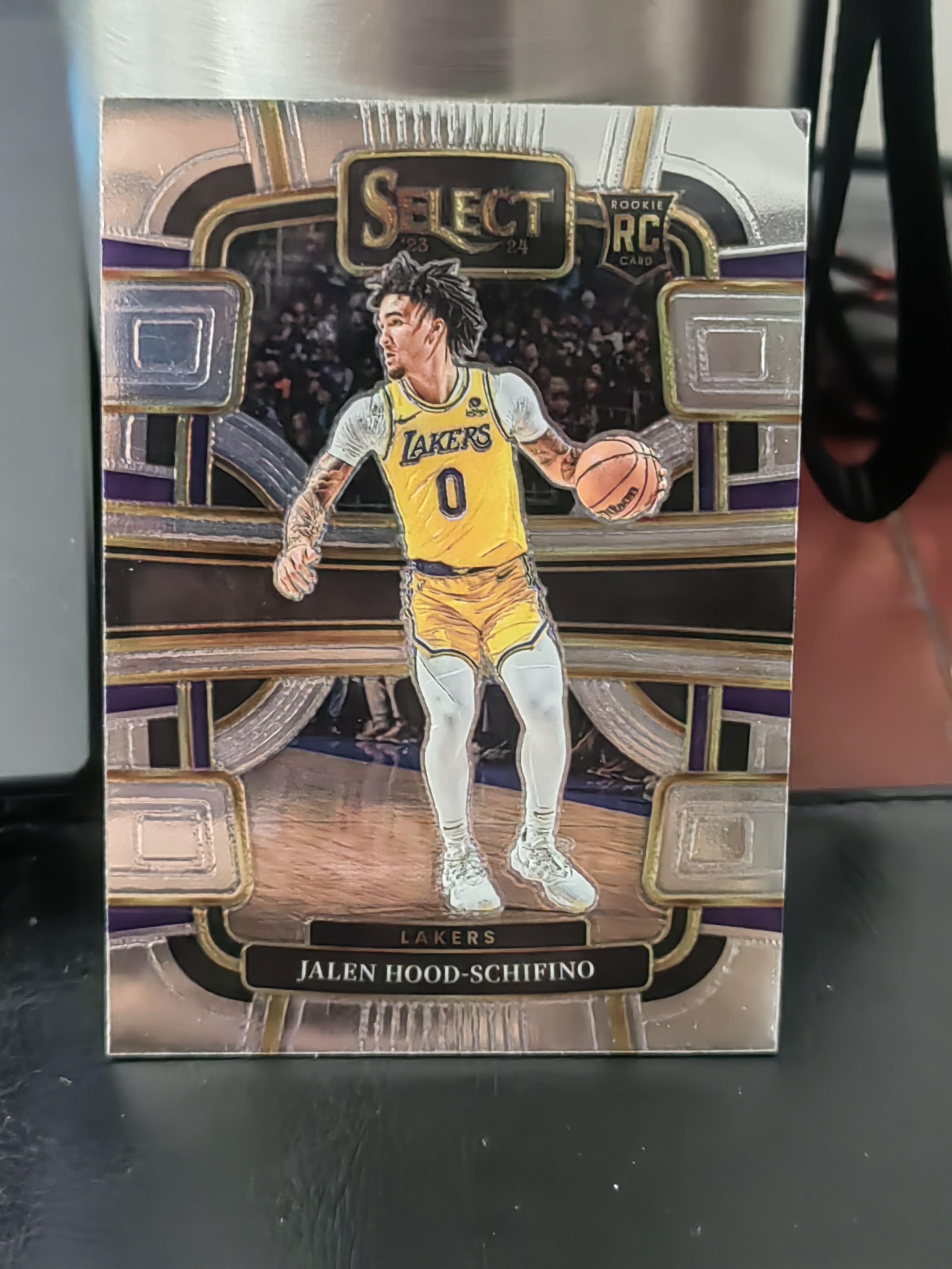 2023-24 Panini Select Jalen Hood-Schifino RC Select 杰伦 胡德 席菲诺 湖人 篮 白边白角 不保卡品 卡品如图
