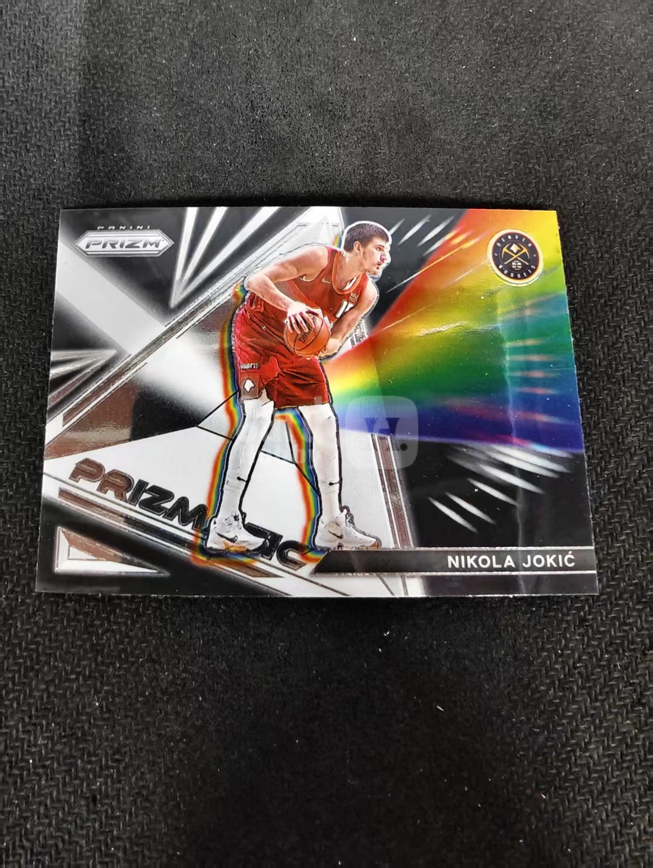 【可合并,不累计】2021-22 Panini Prizm nikola jokic 掘金 尼古拉 约基奇 约老师 Prizmatic 特卡 不保卡品 介意勿拍 #28