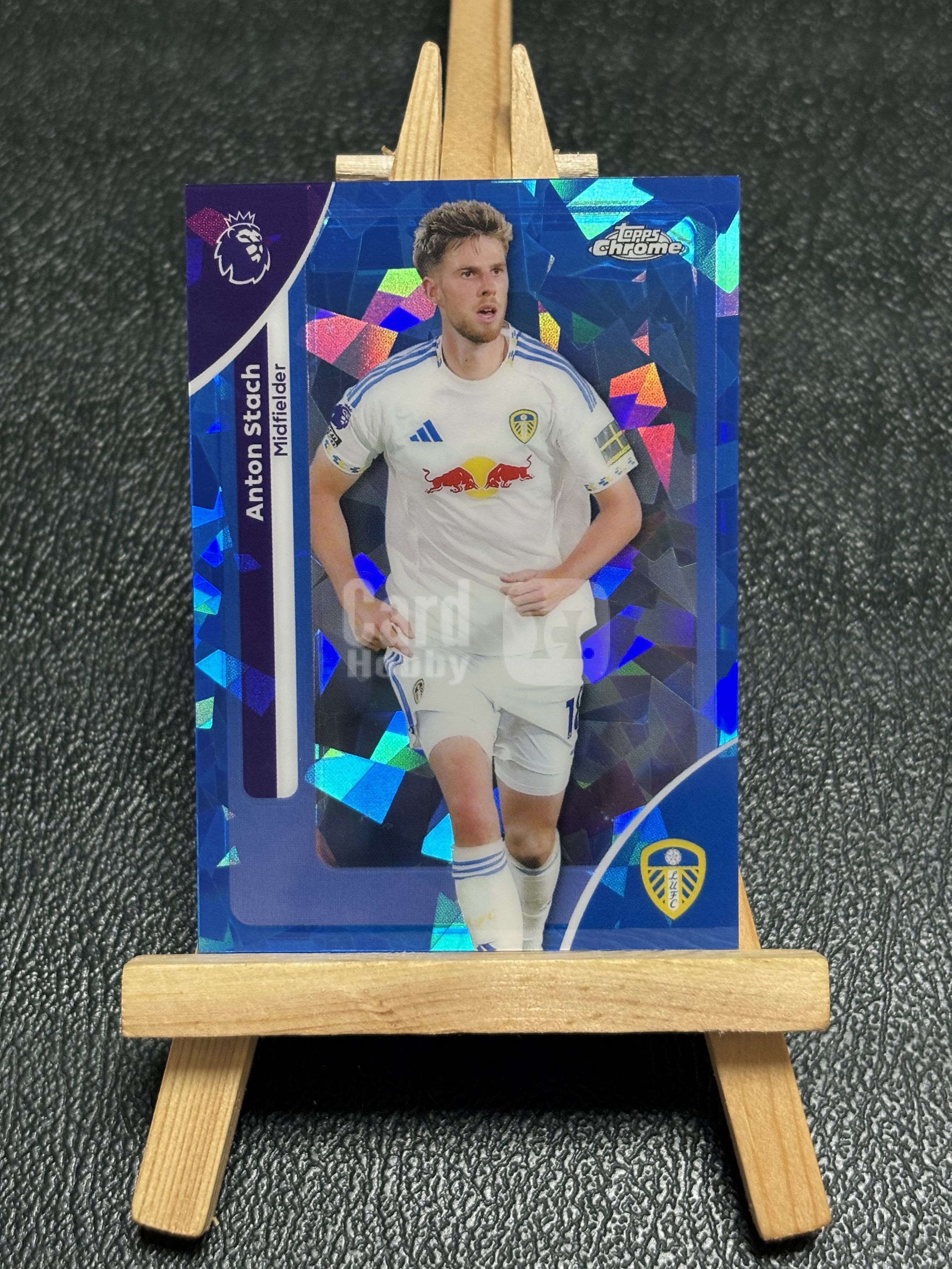 2026 Topps Chrome Brendan Aaronson 布伦登 阿伦森 美国 利兹联 蓝碎冰折 蓝宝石 英超 银折 实卡精美 收藏必备 卡品如图 七七代卖 XO6