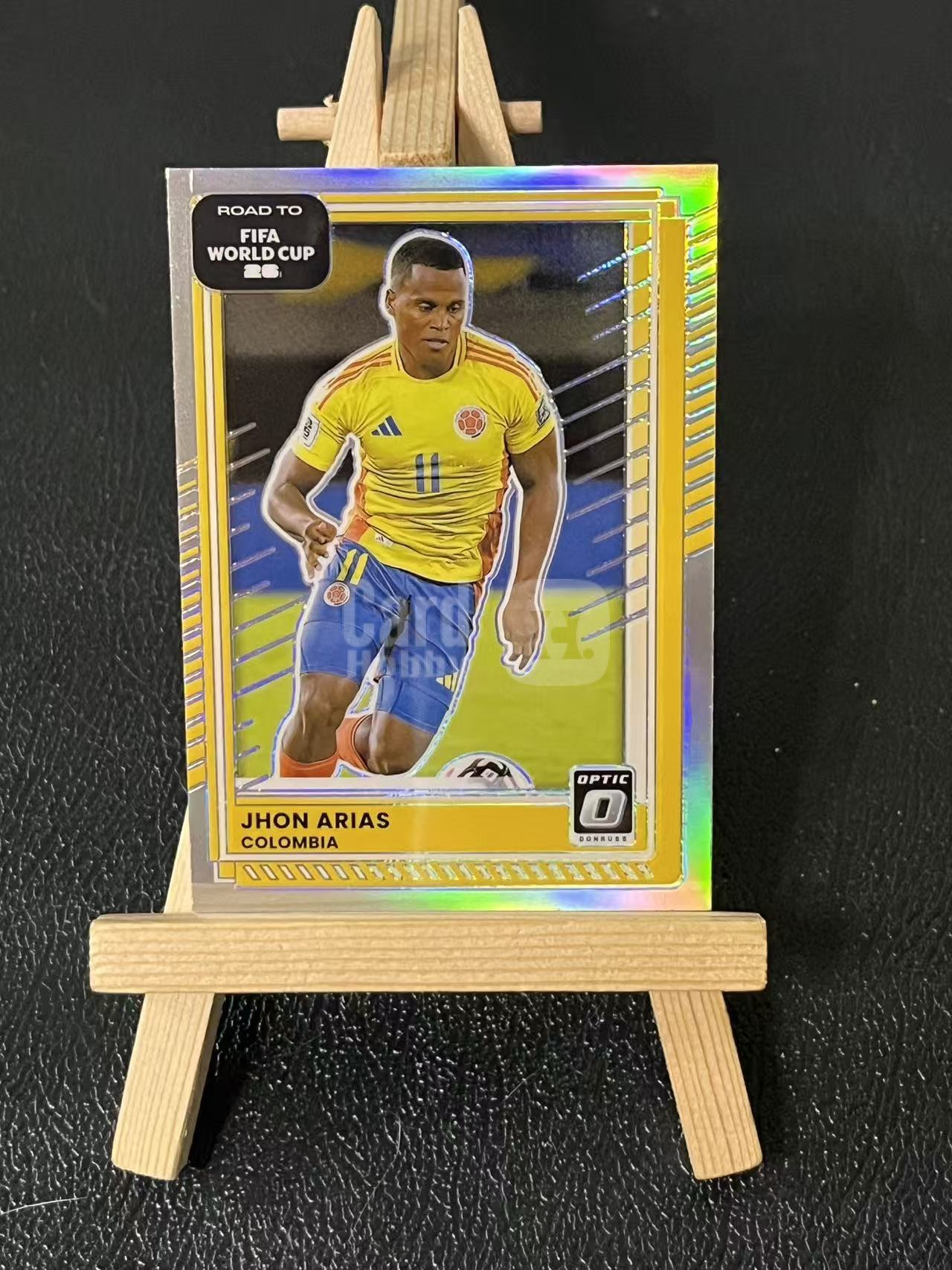 2025-26 Panini Donruss jhon arias 约翰 阿里亚斯 哥伦比亚 银折 世界杯 实卡精美 卡品如图 LA-4