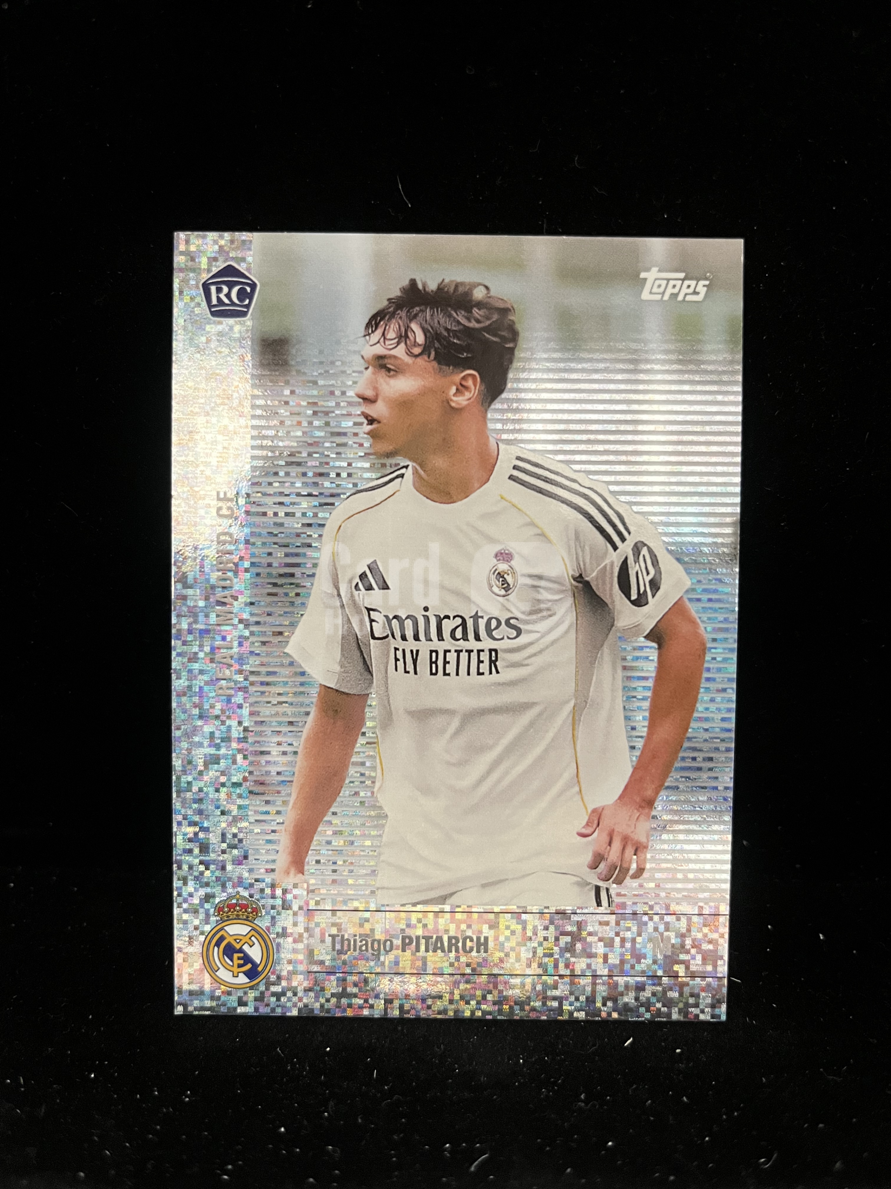 免费代拍 2025 Topps Real Madrid CF Team Set 西甲 Thiago Pitarch RC 折射 卡品如图#H363