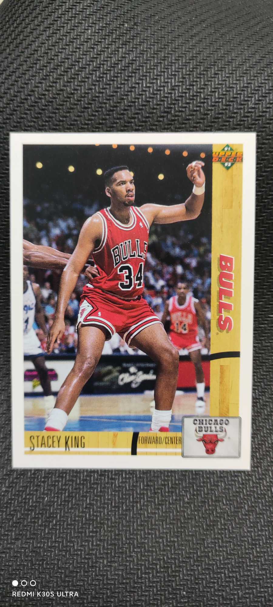 1991 Upper Deck Basketball Stacey King 斯塔塞 金 公牛队 no.182 凑套必备 可累计
