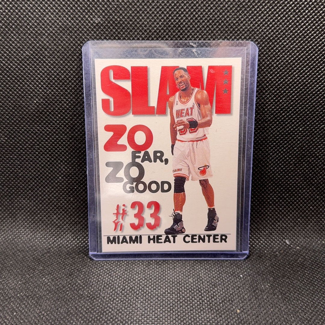 【Roseee代卖】1997-98 Skybox SLAM Alonzo Mourning Miami Heat 阿朗佐 莫宁 杂志特卡 老卡 老特 稀有 纯