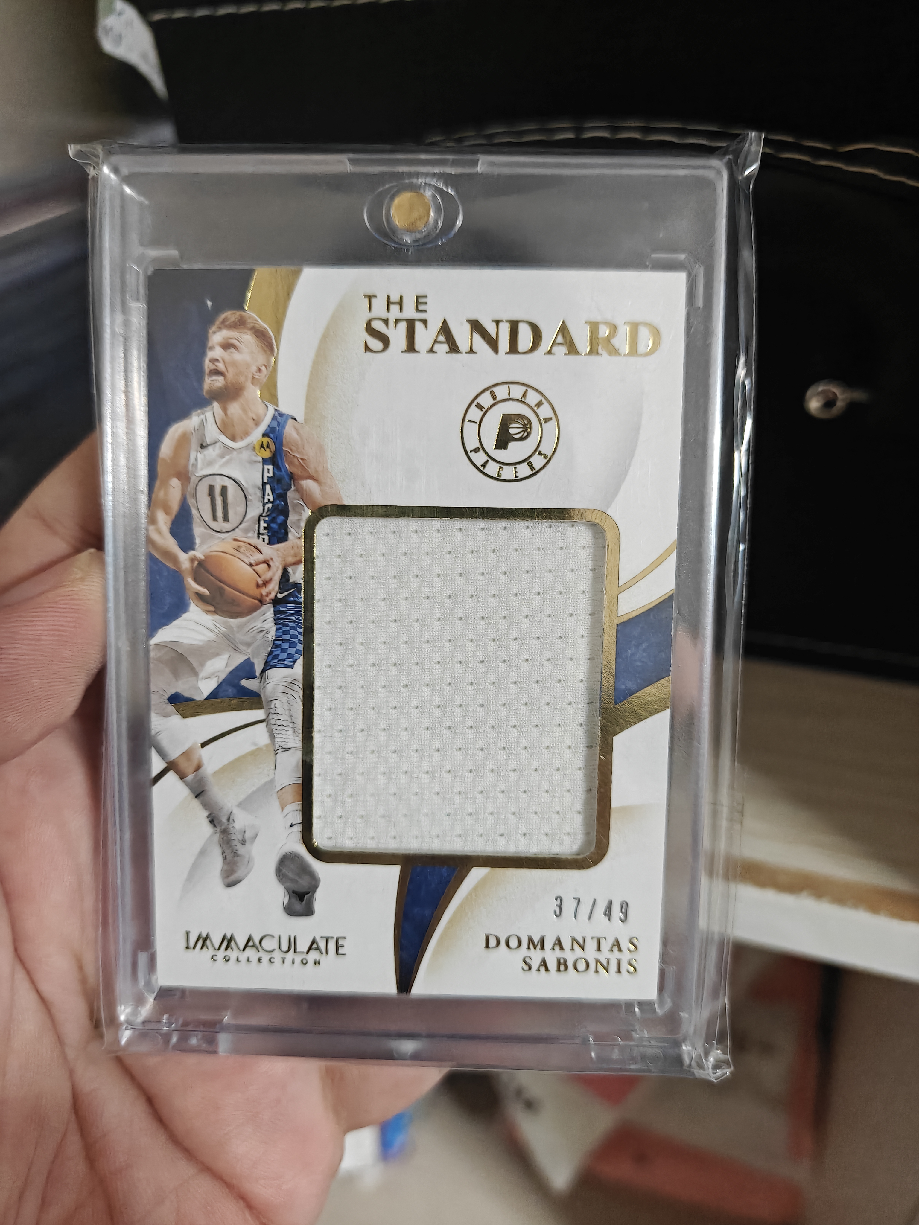 2019-20 Panini Immaculate Domantas Sabonis #ST-DOS 切割 爱咪咪 大窗 物料 萨博尼斯 多曼塔斯 步行者