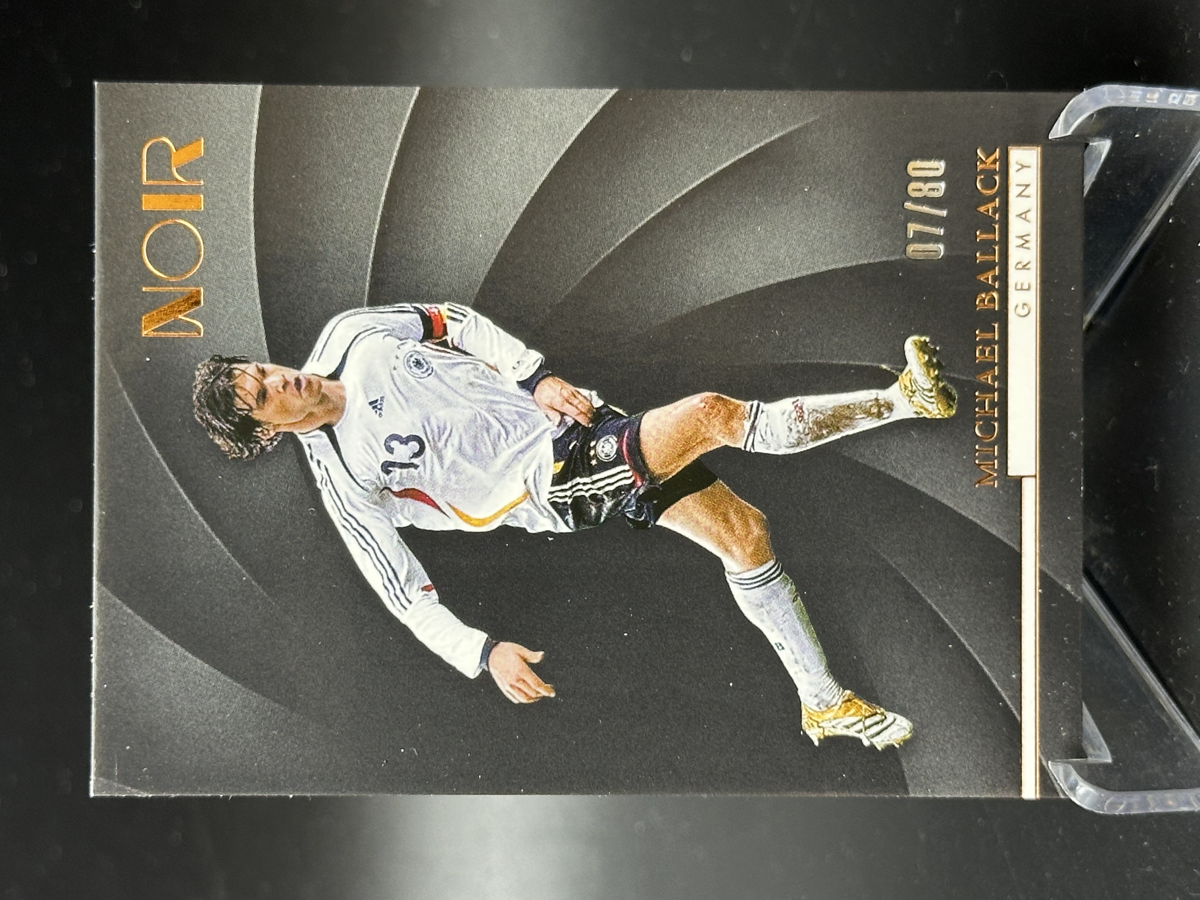 2024-25 Panini Noir ballack 【小黄拍卖】诺尔 巴拉克 德国 切尔西 base 07/80编「汉堡王」