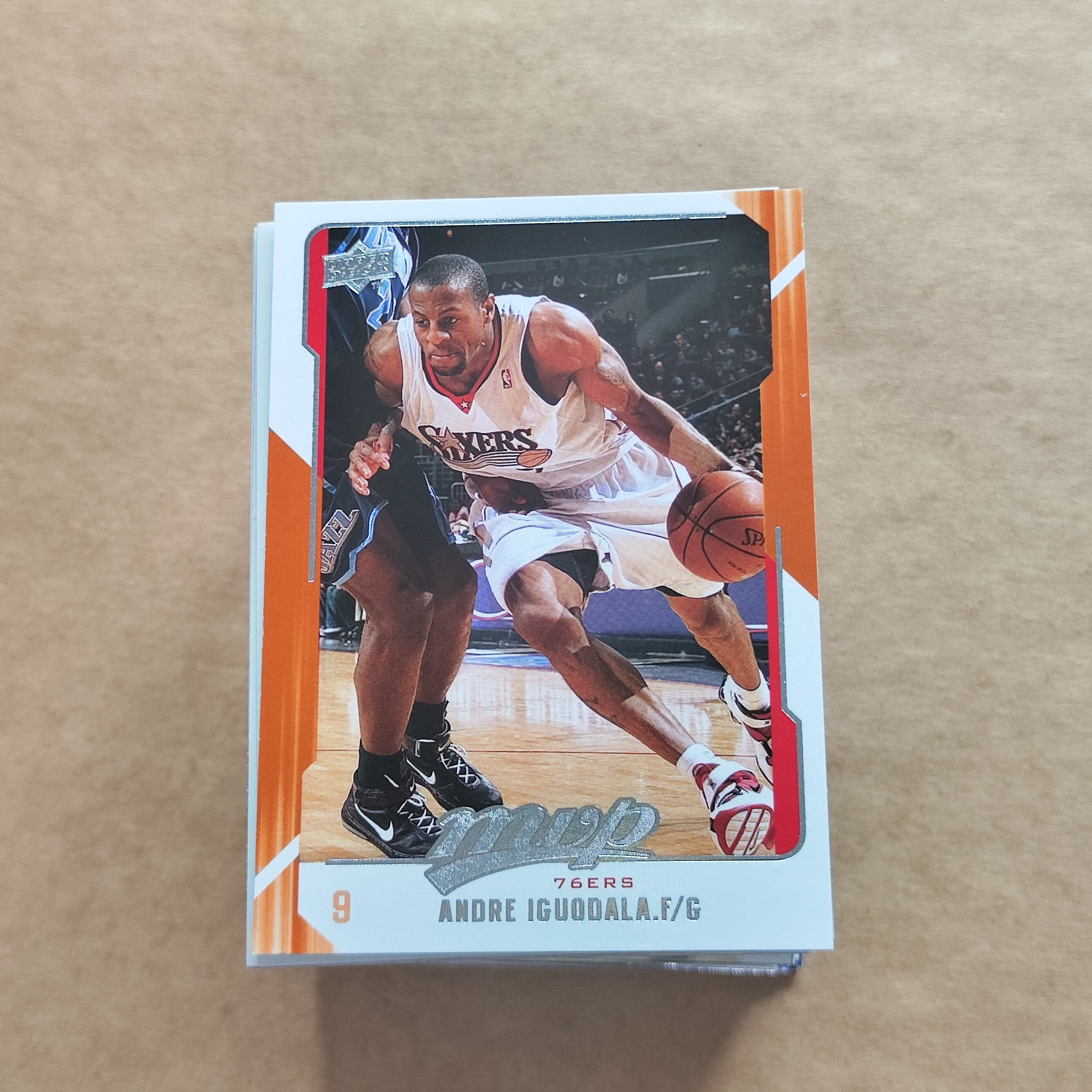 2008-09 【HADE拍卖-免费上拍/回款快】 upper deck Andre Iguodala 伊格达拉      单卡base/ZKB114