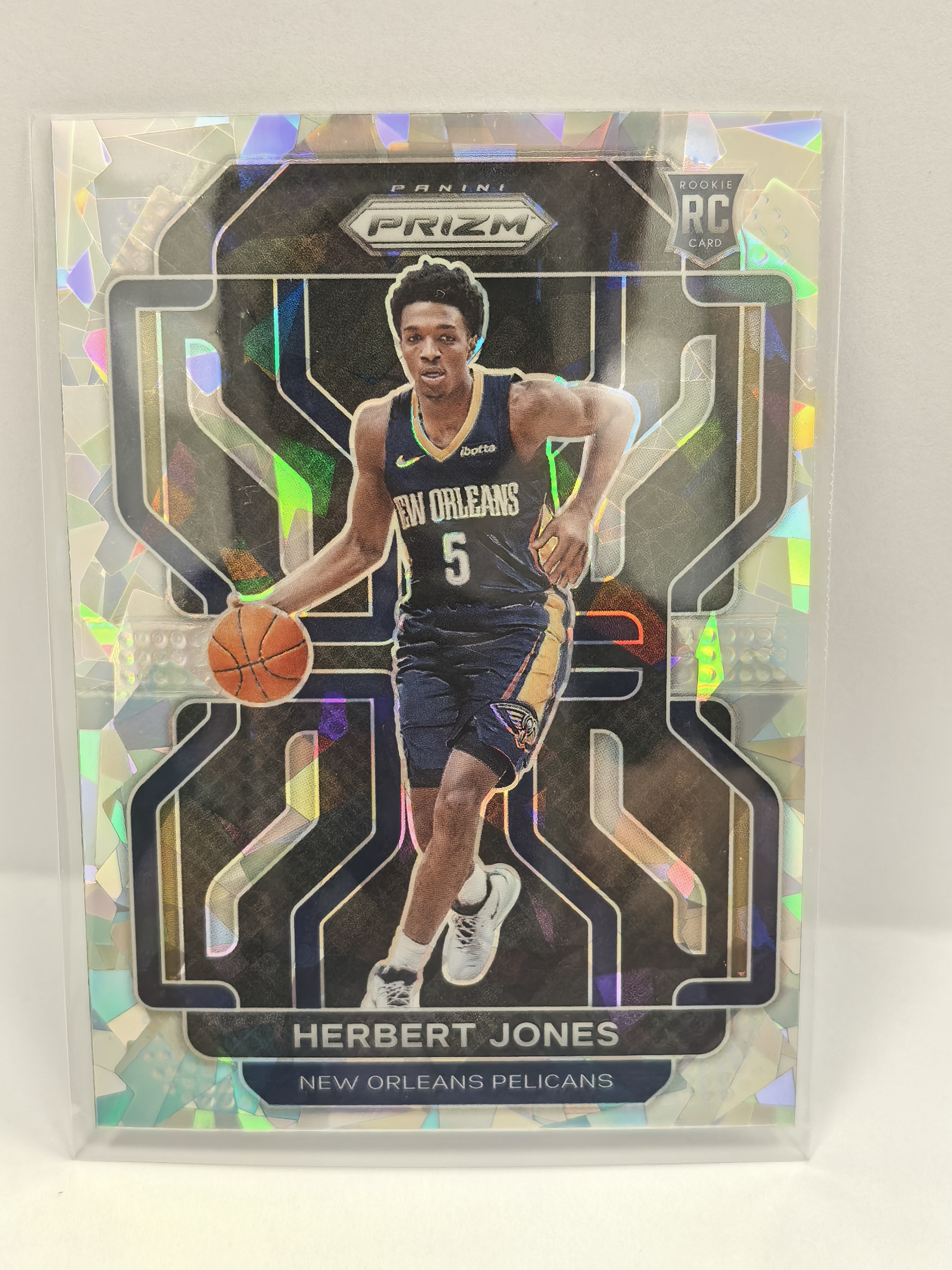 2021-22 Panini Prizm Herbert Jones RC PZ 碎冰折 赫伯特·琼斯 鹈鹕 卡品如图