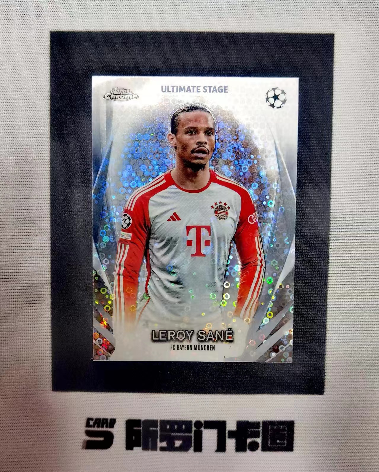 2023-24 Topps UCC Leroy Sané 不累计不到付发顺丰【所罗门卡圈S】欧战 Chrome插入 拜仁慕尼黑 萨内 银折 凑套必备 卡品如图