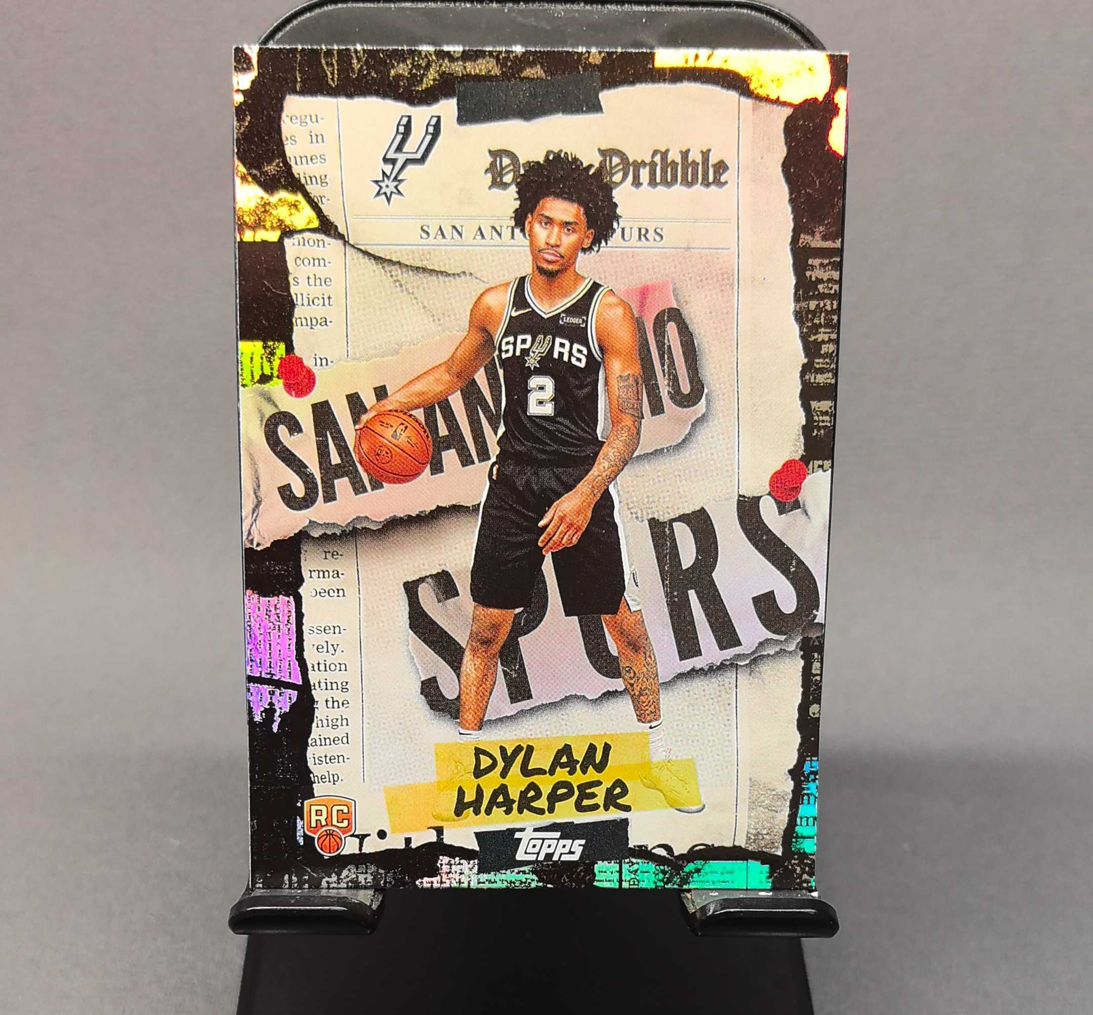 2025 Topps Jumbo Dylan Harper RC 迪伦 哈珀 topps 新秀 海报 杂志特卡 凑套 收藏 卡品如图