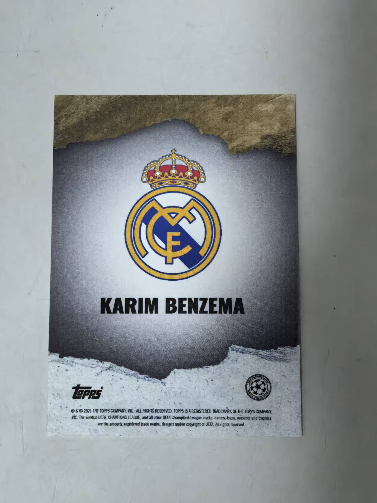 2021 Topps Topps Karim Benzema 欧冠 Elite 精英特卡 皇马 法国 【2025免】