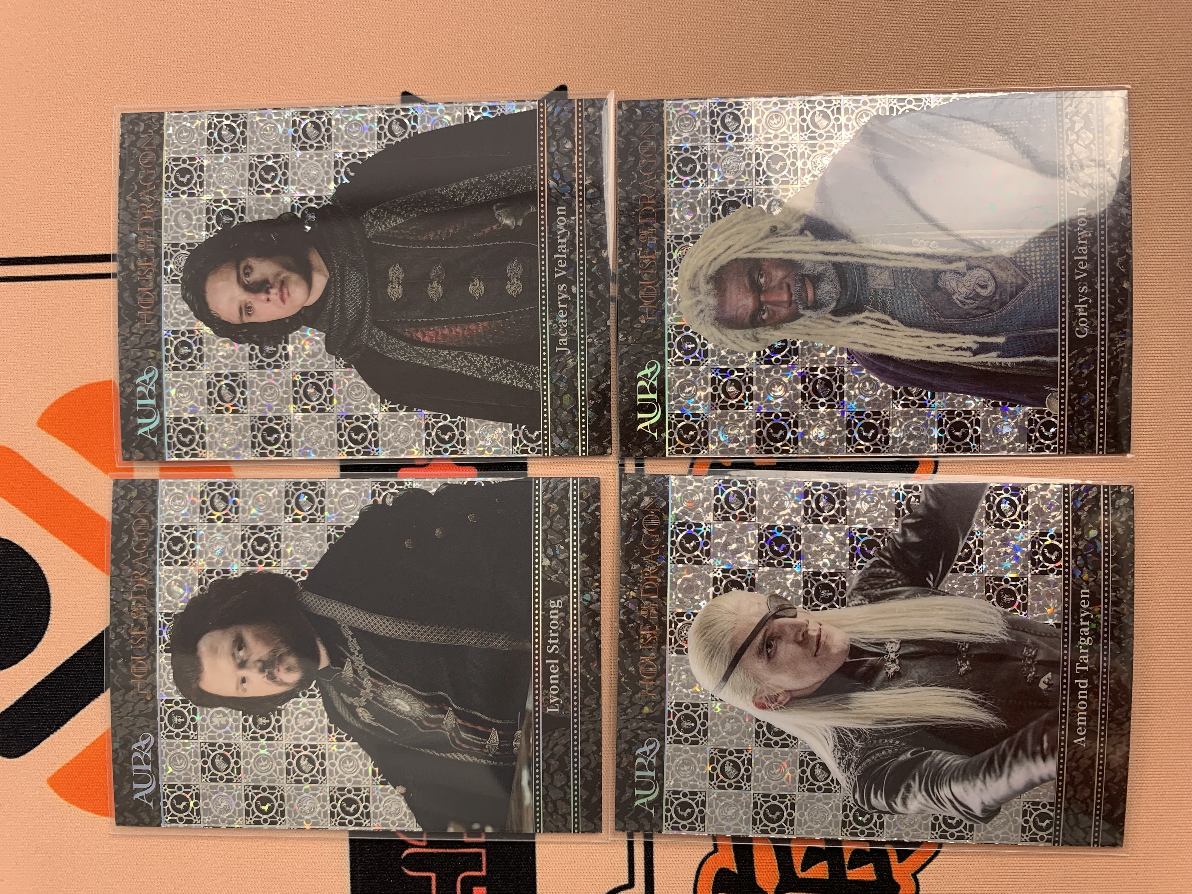 2025 Kakawow 权力的游戏 权游 4张lot 格子折/225 不重复 卡品如图 关联:龙妈 雪诺 弥桑代 迪士尼 topps