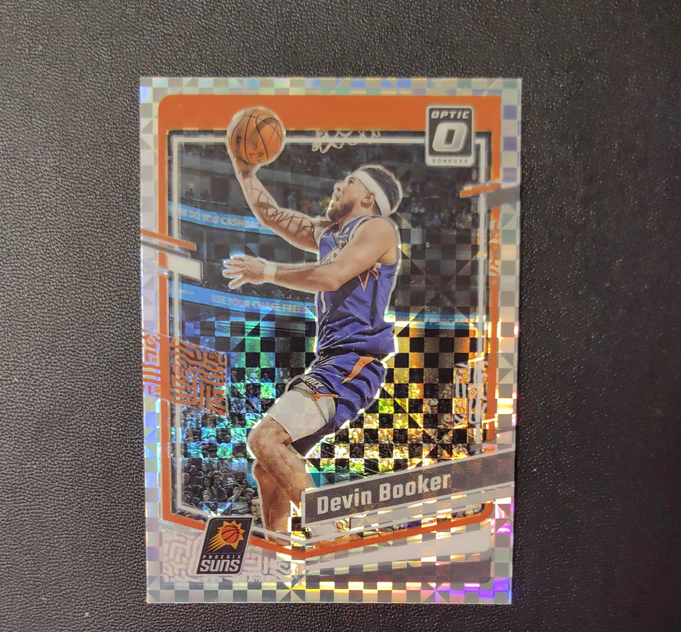 2023-24 Panini Optic Devin Booker 太阳 德文 布克 optic 棋盘折 大比例 ssp 折射 大比例 SP 东契奇 sga 库里 文班亚马 詹姆斯
