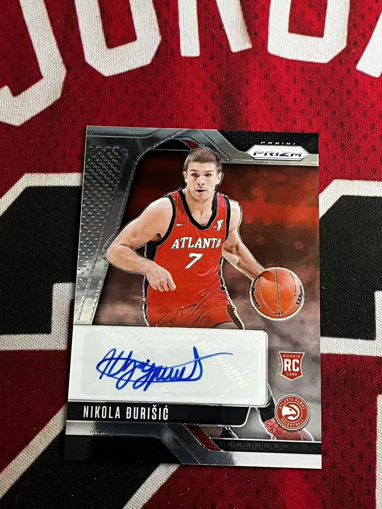 【接寄拍费率低至5%含卡淘手续费】2024-25 PANINI PRIZM PZ系列 老鹰 新秀RC 尼古拉久里希奇 签字卡 正新秀签字卡 专收凑套必备【烂臭嘴拍卖】