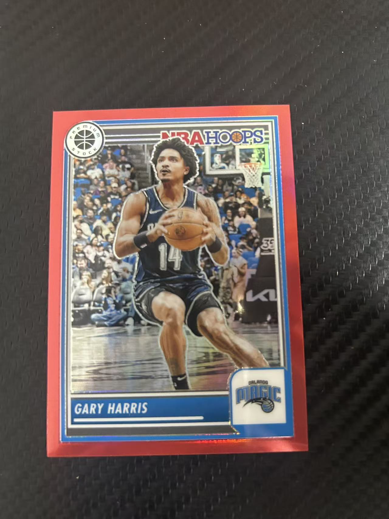 2023-24 Panini Premium Stock Gary Harris #28【灯灯拍卡】魔术 加里 哈里斯 225/275编 特卡 红折【雪茄】