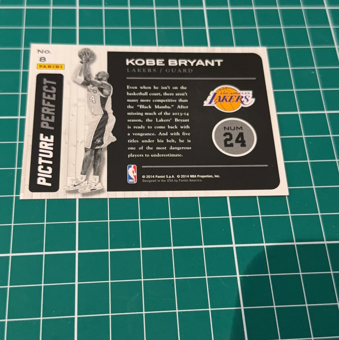 2014-15 Panini Americana Kobe Bryant S.p.a. 科比布莱恩特 KB 小飞侠 黑曼巴 大头特卡 闪卡 双选图 十年老卡 绝版卡 稀有大比例