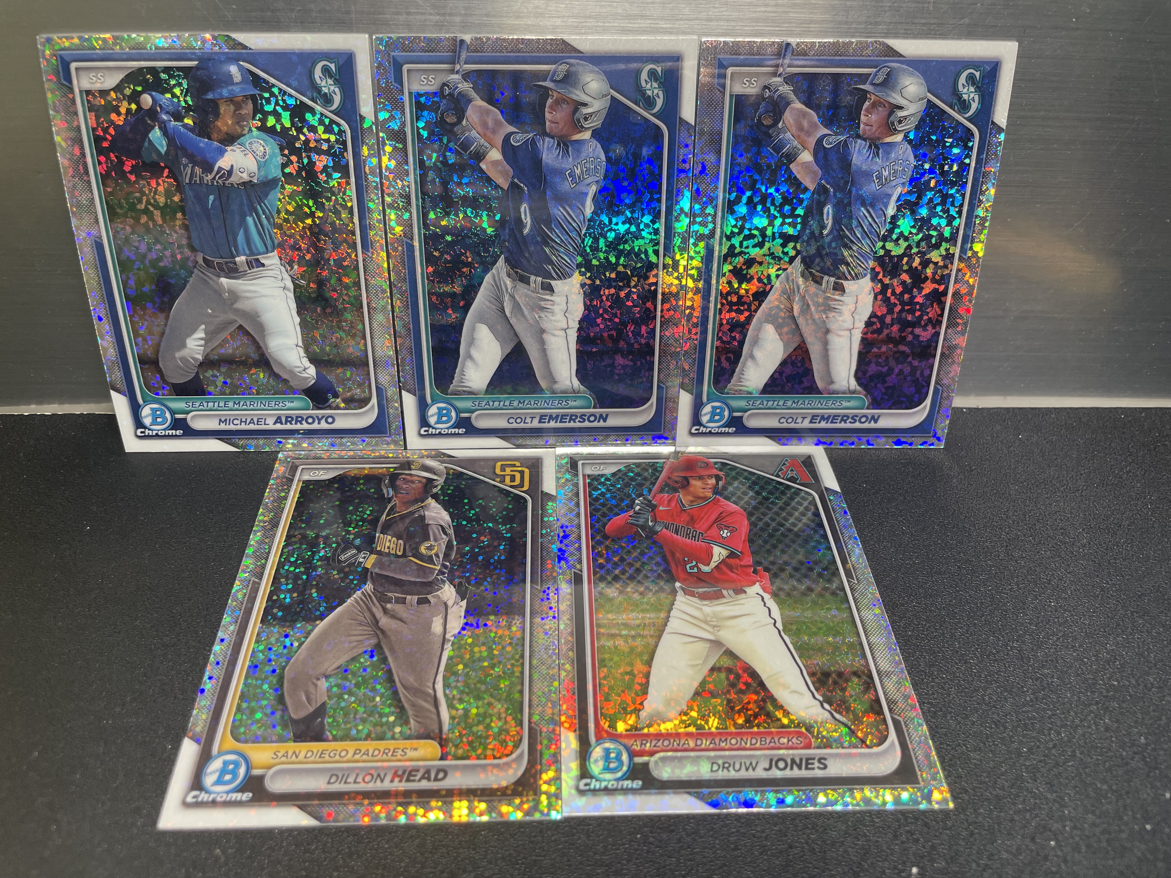 (C3) 2024 TOPPS 棒球 折射 一图 打包 实卡好看 收藏凑套必备 卡品如图 !!!