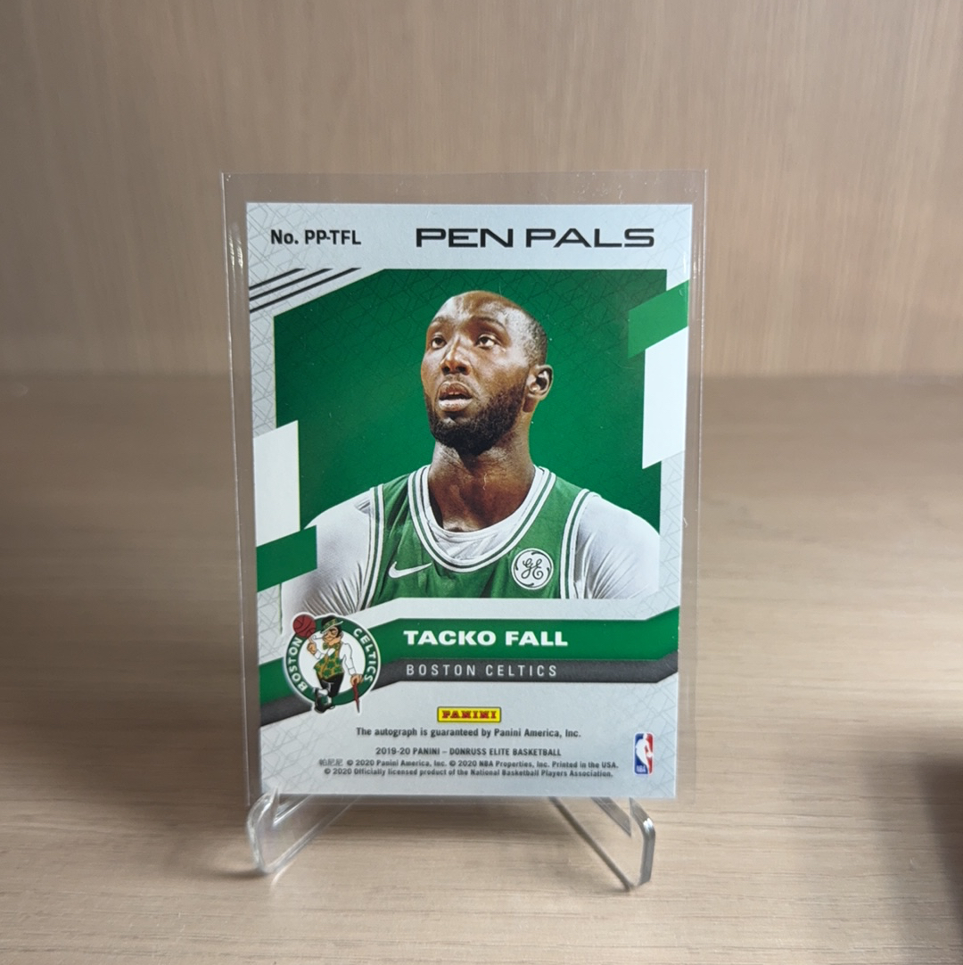 2019-20 Panini Elite Tacko Fall RC 凯尔特人 新秀 RC 塔克 法尔 /99编 带编 签字 贴签 折射 特卡 精英 卡品如图 值得收藏!!【免费代卖】