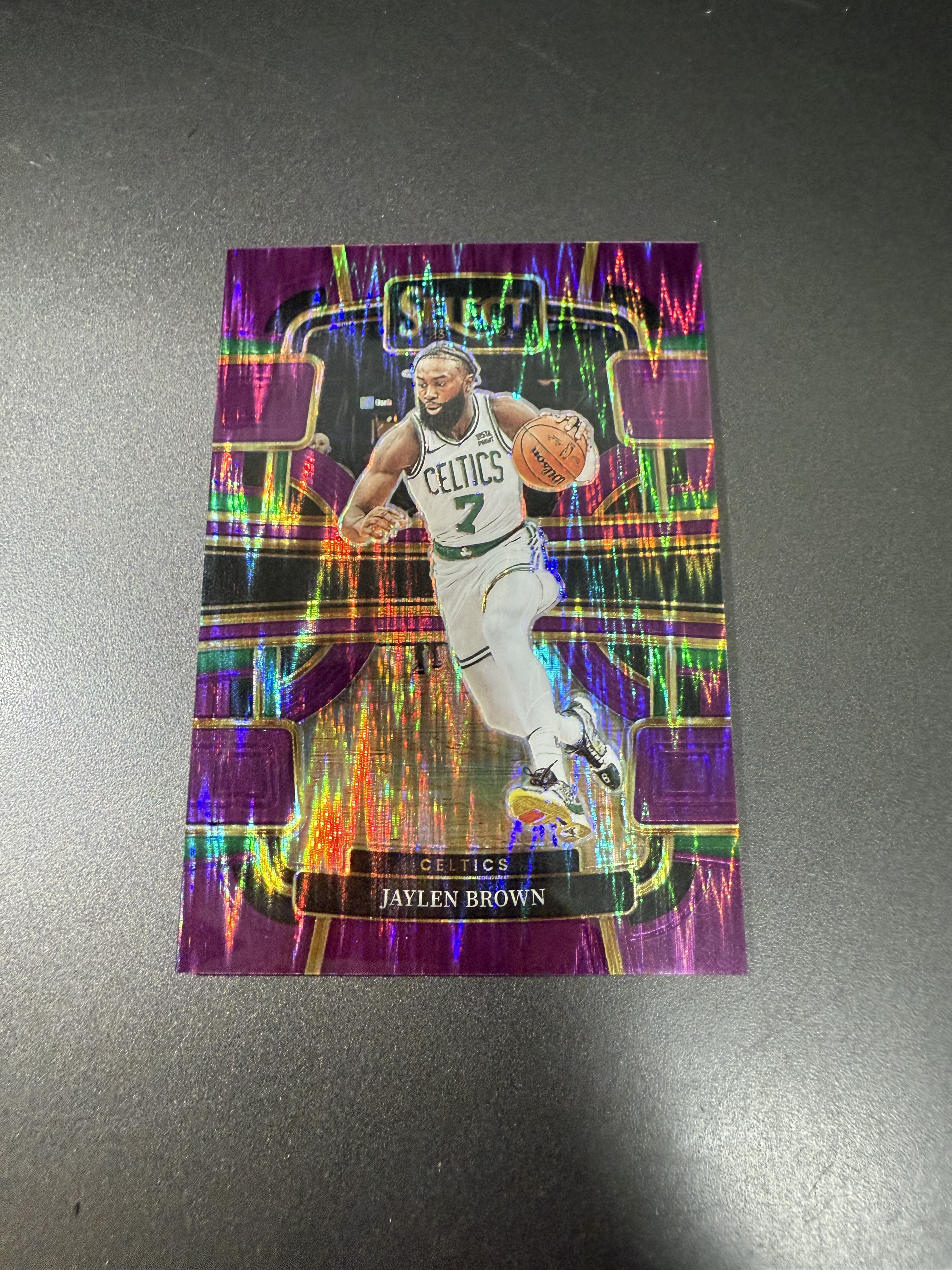 2023-24 Panini Select Jaylen Brown 杰伦 布朗 紫瀑布 175编 MM