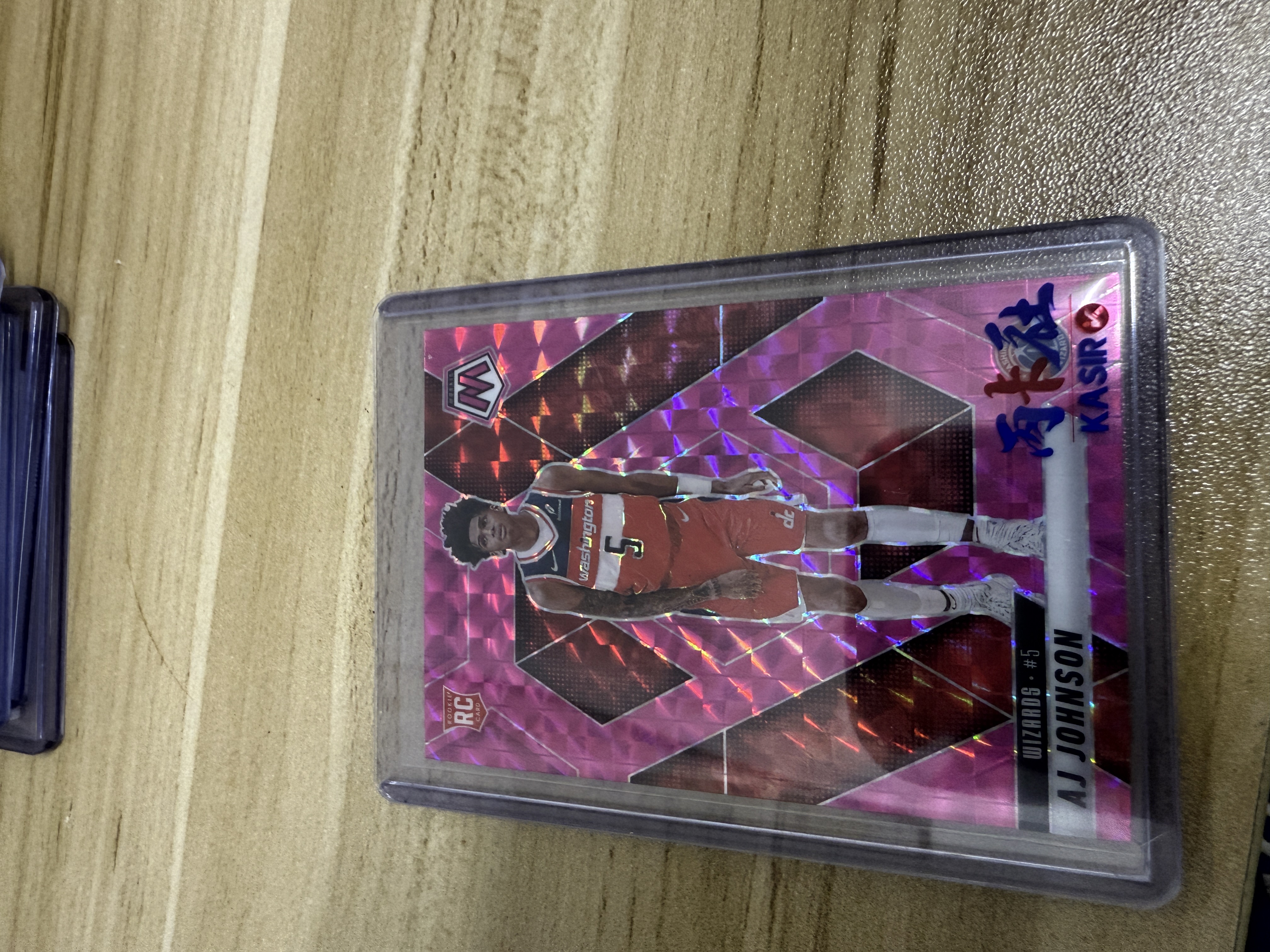 2024-25 Panini Mosaic AJ Johnson aj 约翰逊 147/175编 新秀rc 粉折粉马赛克折平行 彩虹套必备 华盛顿奇才潜力新秀 只发默认请看描述【KK】