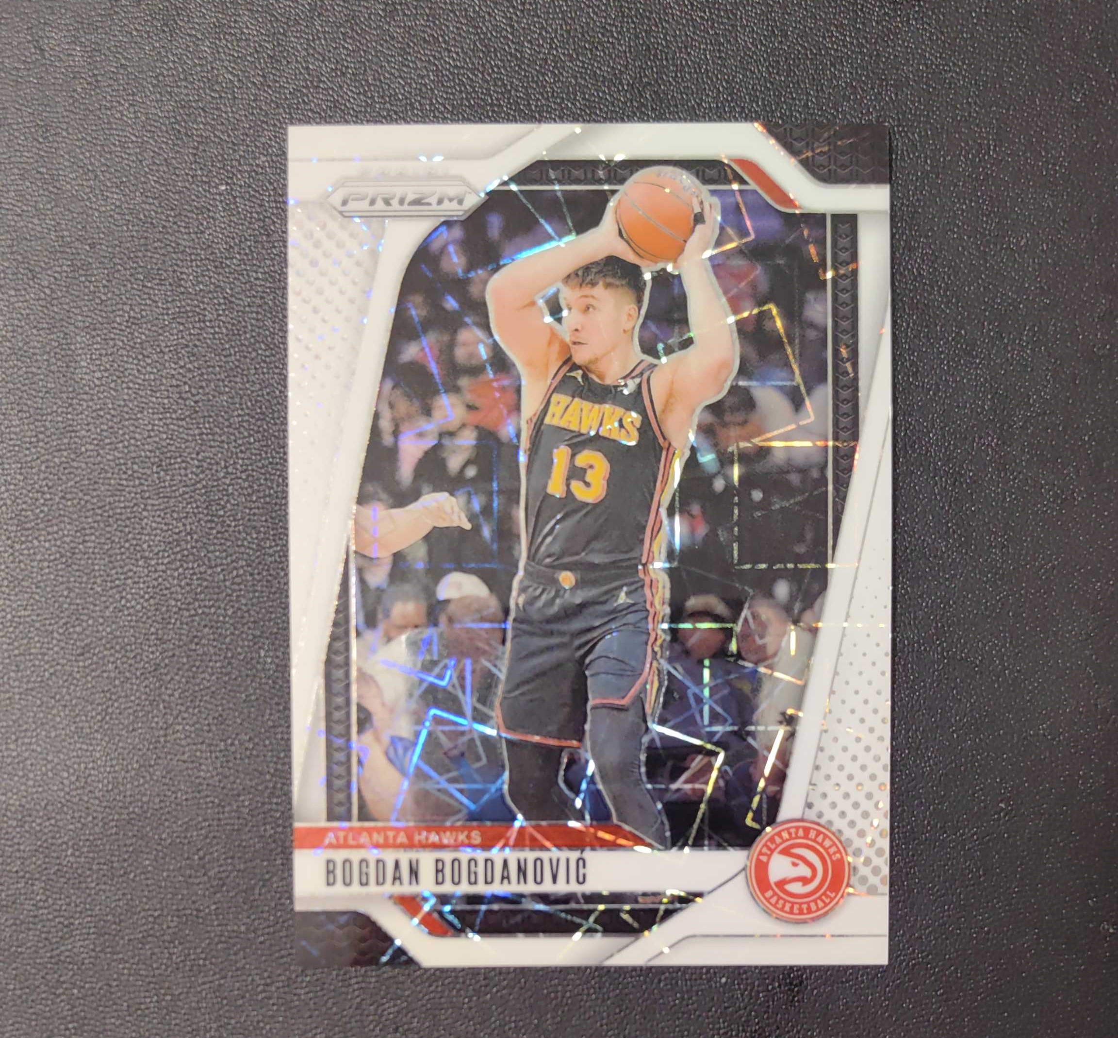 2024-25 帕尼尼 Prizm Bogdan Bogdanovic prizm 博格丹 博格达诺维奇 白镭射折 275编 东契奇 sga 库里 文班亚马 詹姆斯 湖人 勇士 马刺