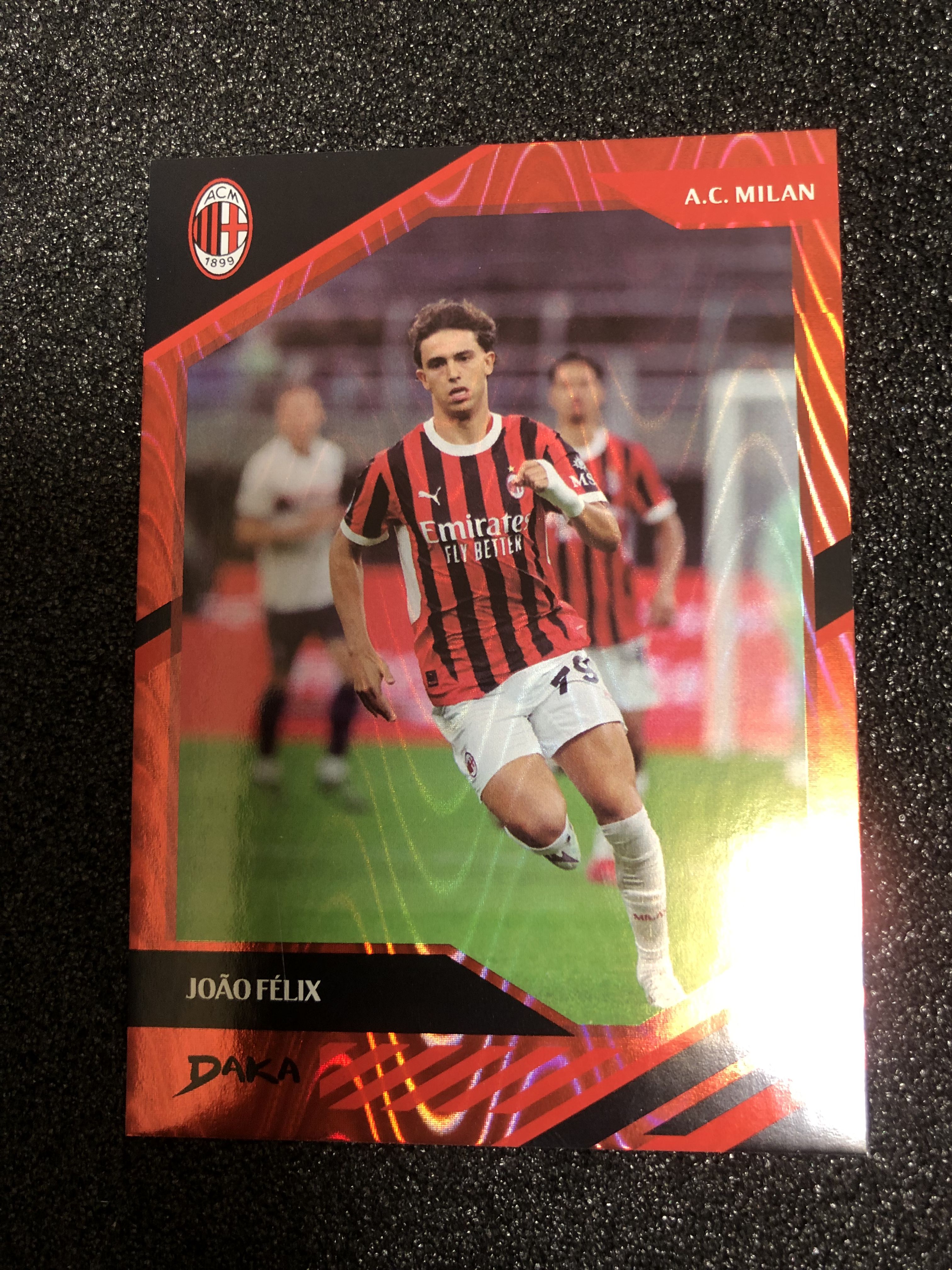 2025 DAKA AC米兰 Joao Felix AC米兰队盒 菲利克斯 葡萄牙 49编 07/49 卡品如图 凑套收藏必备