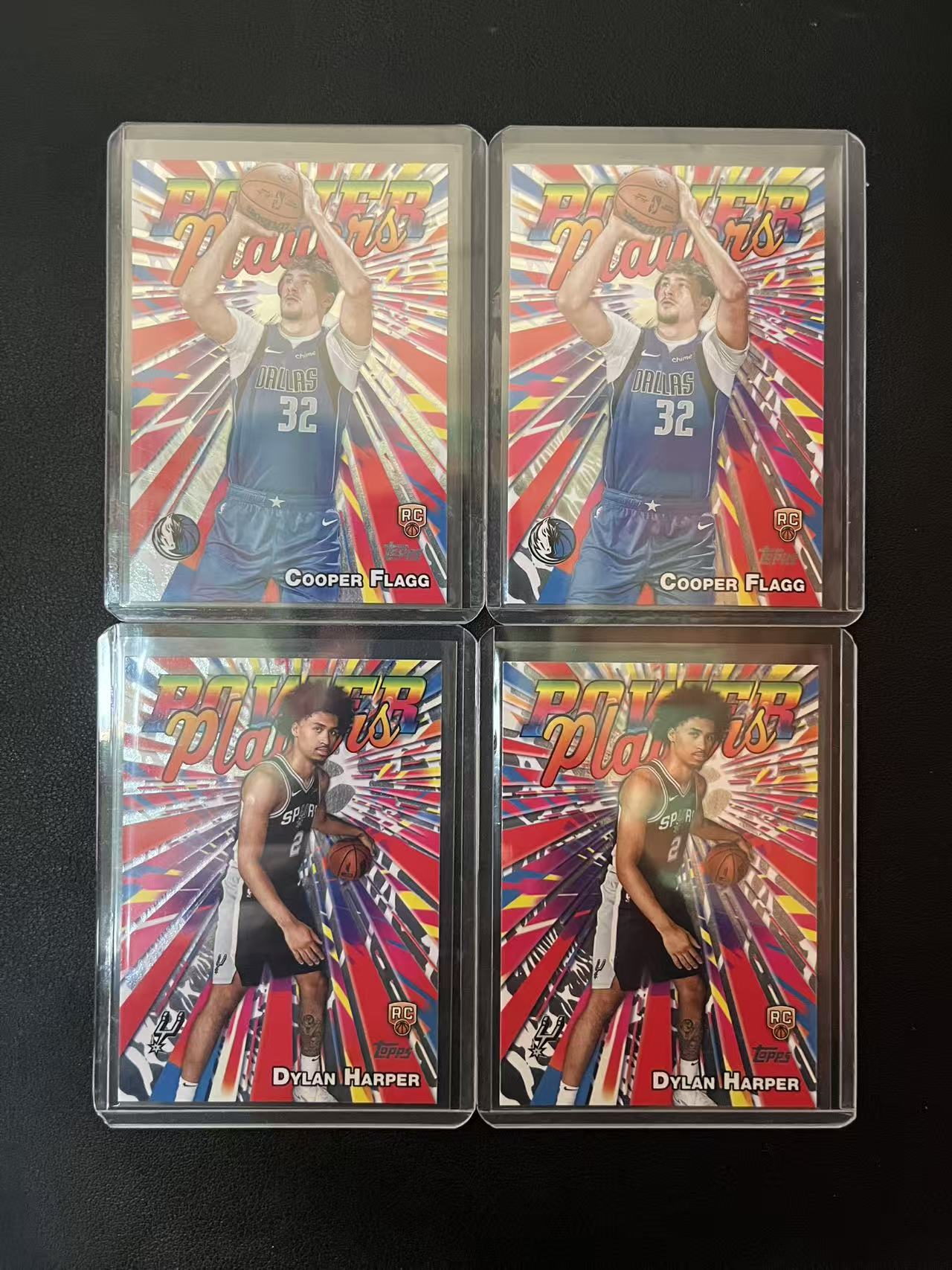 2025 Topps Flagship Cooper Flagg RC 库珀 弗拉格 迪伦 哈珀 新秀 Power Players 特卡 卡品如图 龙龙龙