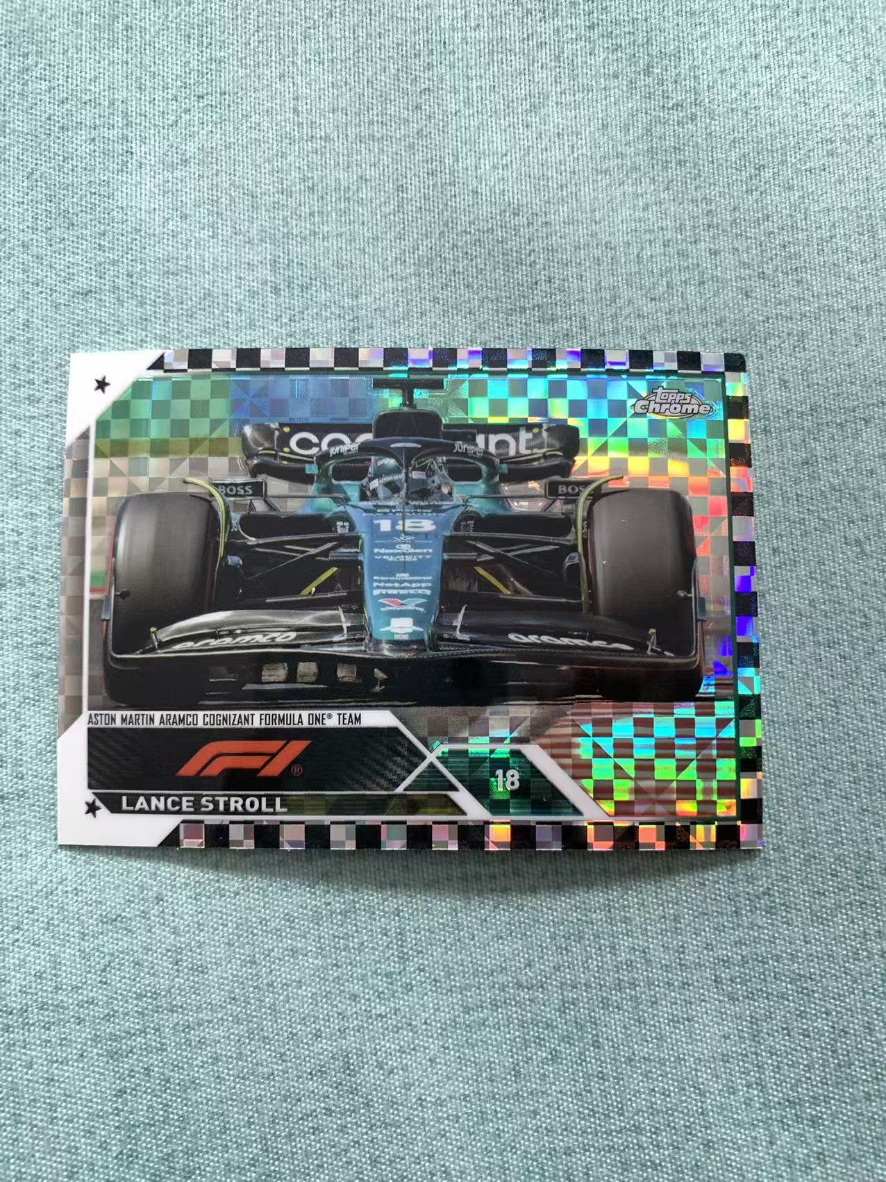 2024 topps Chrome hobby TC F1方程式赛车 方程式赛车TC Lance Stroll 斯特罗尔 车卡 格子折 马赛克 问问