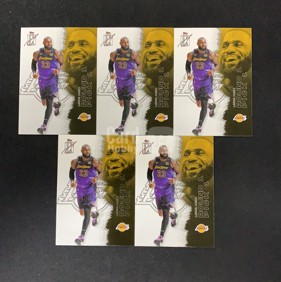 2025-26 Topps Signature Class LeBron James 【SC拍卖】湖人 勒布朗詹姆斯 base lot 收藏必备(兔哥)