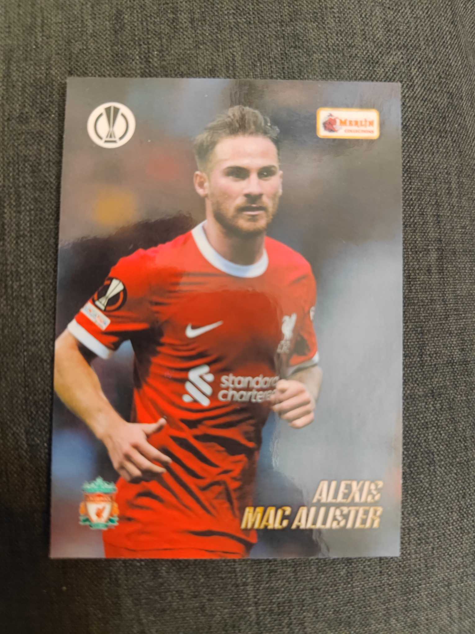 2023-24 Topps Merlin chrome Alexis Mac Allister 梅林 遗产复古遗产 麦克阿利斯特 利物浦 base 不保卡品 收藏必备 2-8