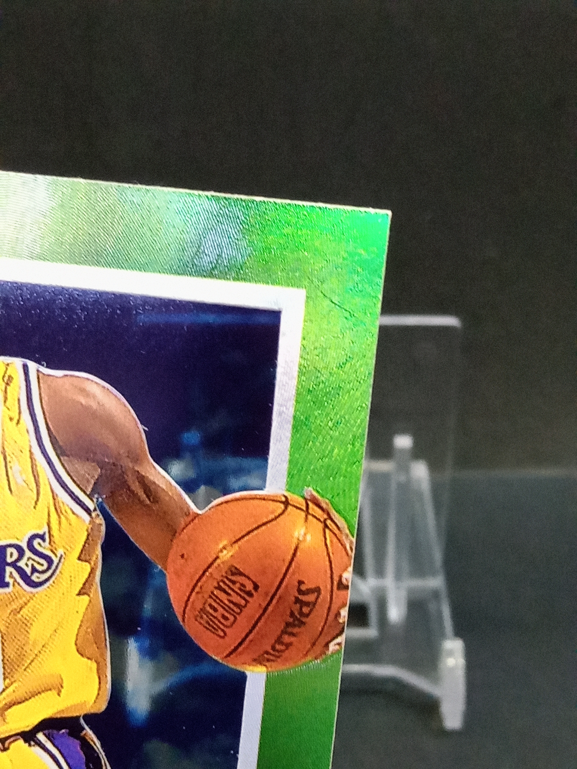 【DC拍卖】9.29小科比(微瑕)`1996-97 Skybox E-X2000 #33 Nick Van Exel 尼克范埃克塞尔 洛杉矶湖人 绿渐变胶片折射老球星卡`