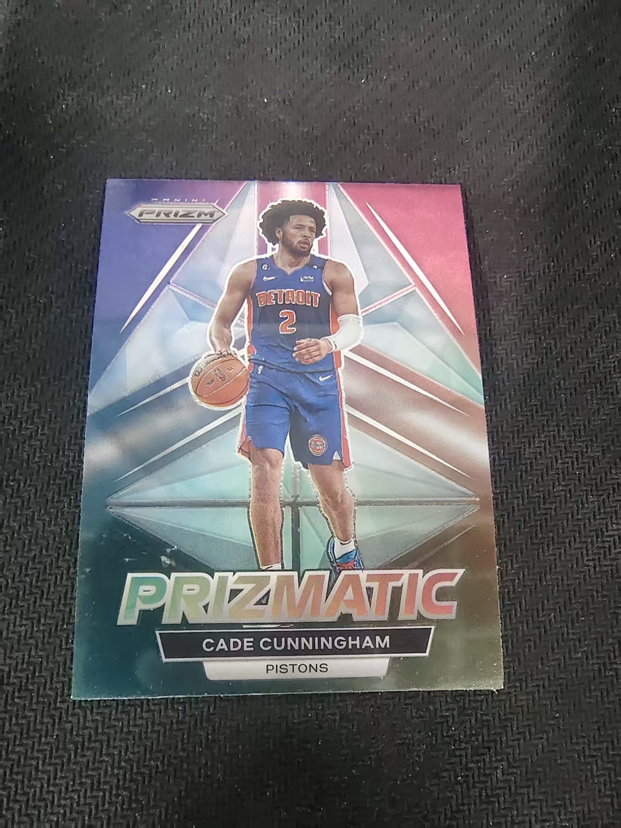 【可合并,不累计】2022-23 Panini Prizm Cade Cunningham 凯德康宁汉姆 CC 坎宁安 棱镜特卡 PZ 划痕 边角微瑕 介意勿拍 #8
