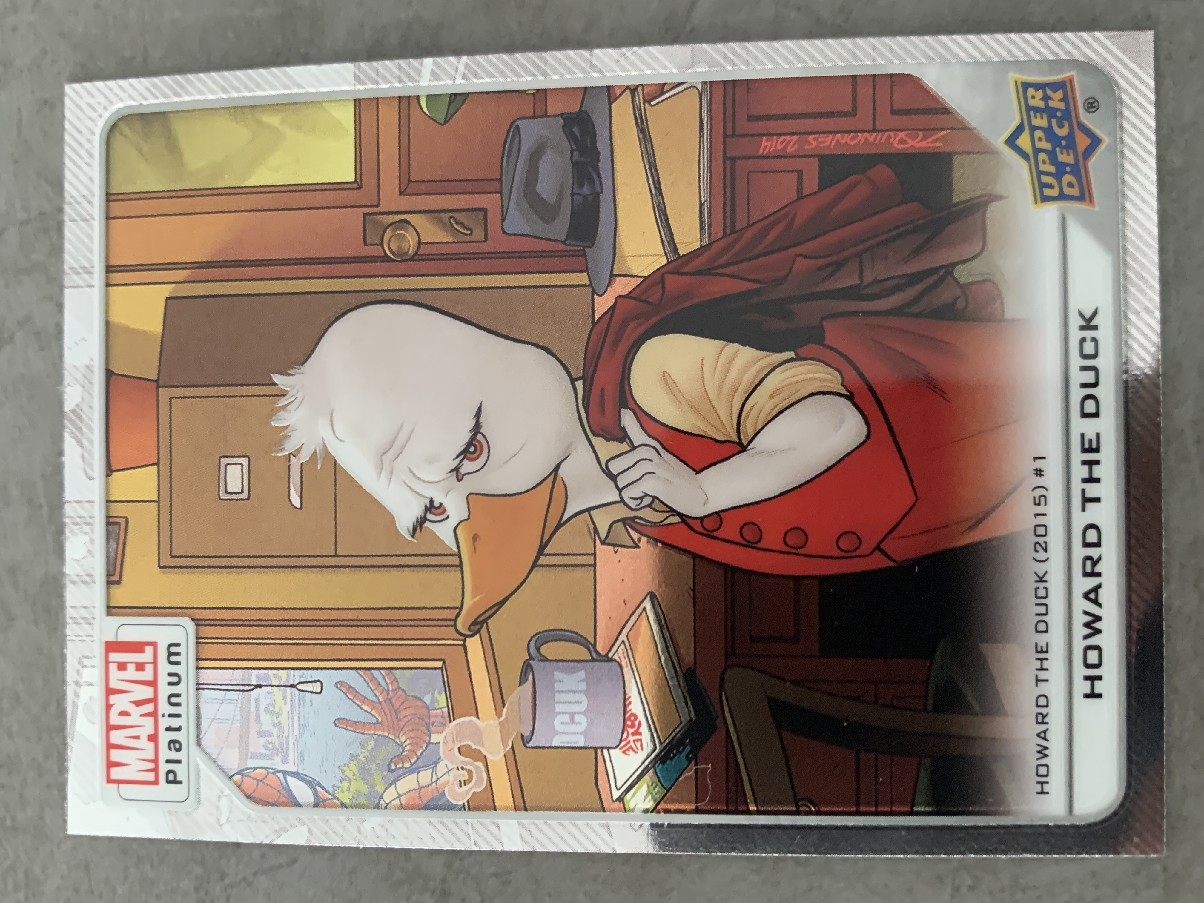 (A9) 2022 UPPER DECK 漫威 BASE 霍华德怪鸭 实卡好看 收藏凑套必备 卡品如图 !!!