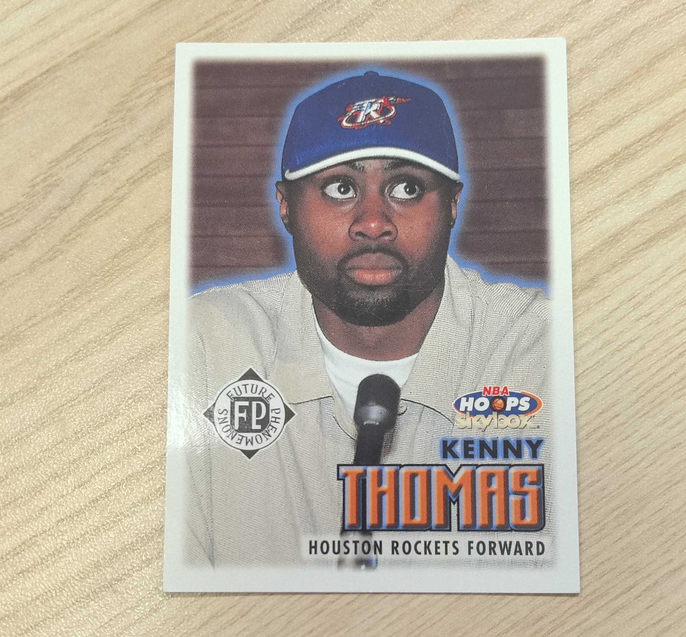 1999-00 Fleer Hoops Kenny Thomas RC 肯尼·托马斯 新秀卡 先后效力于火箭、76人和国王 硬通货 极具收藏价值