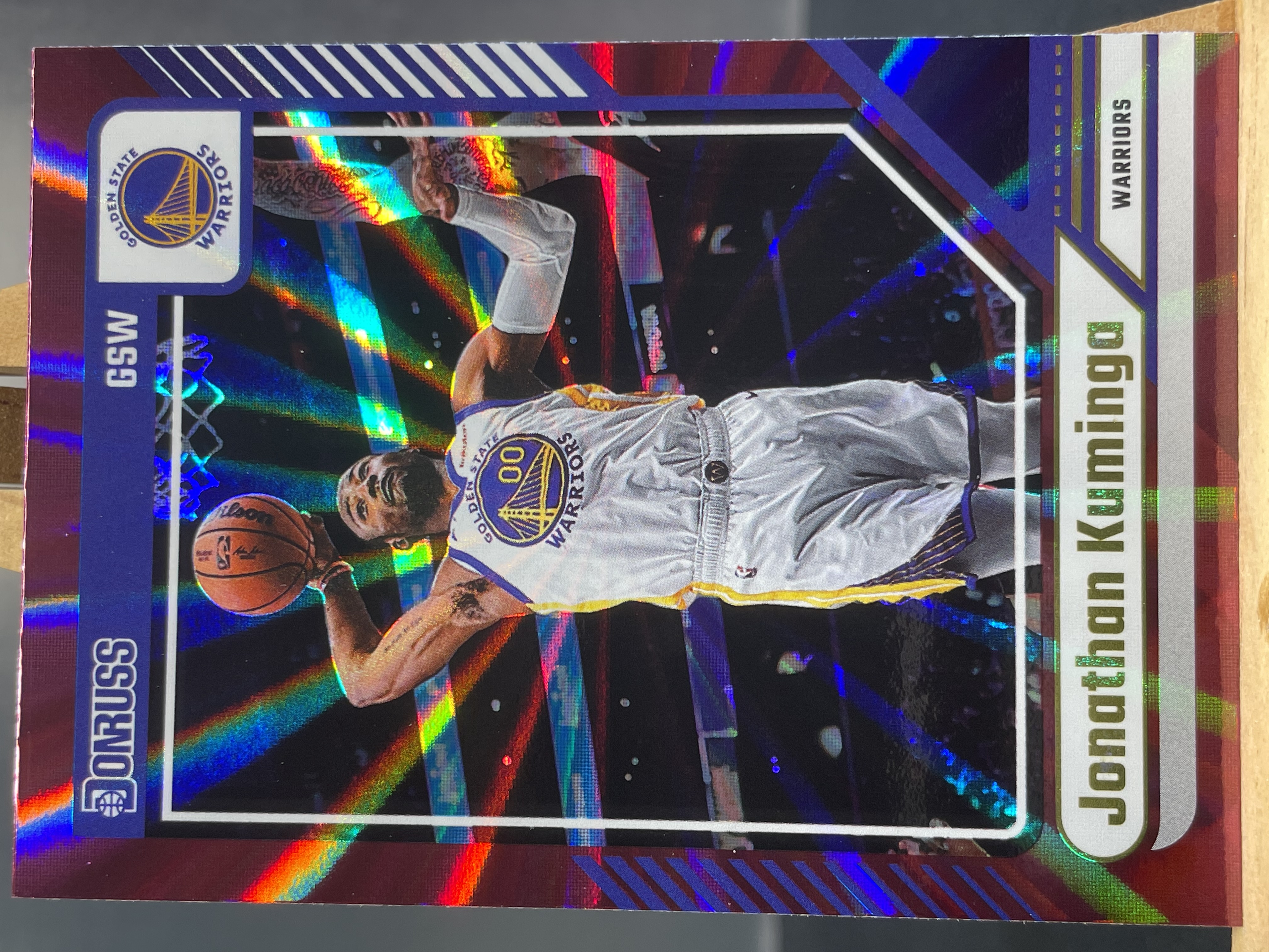 (B8) 2024-25 PANINI 杜蕾斯 系列 乔纳森 库明加 勇士 实卡好看 收藏凑套必备 卡品如图 !!!