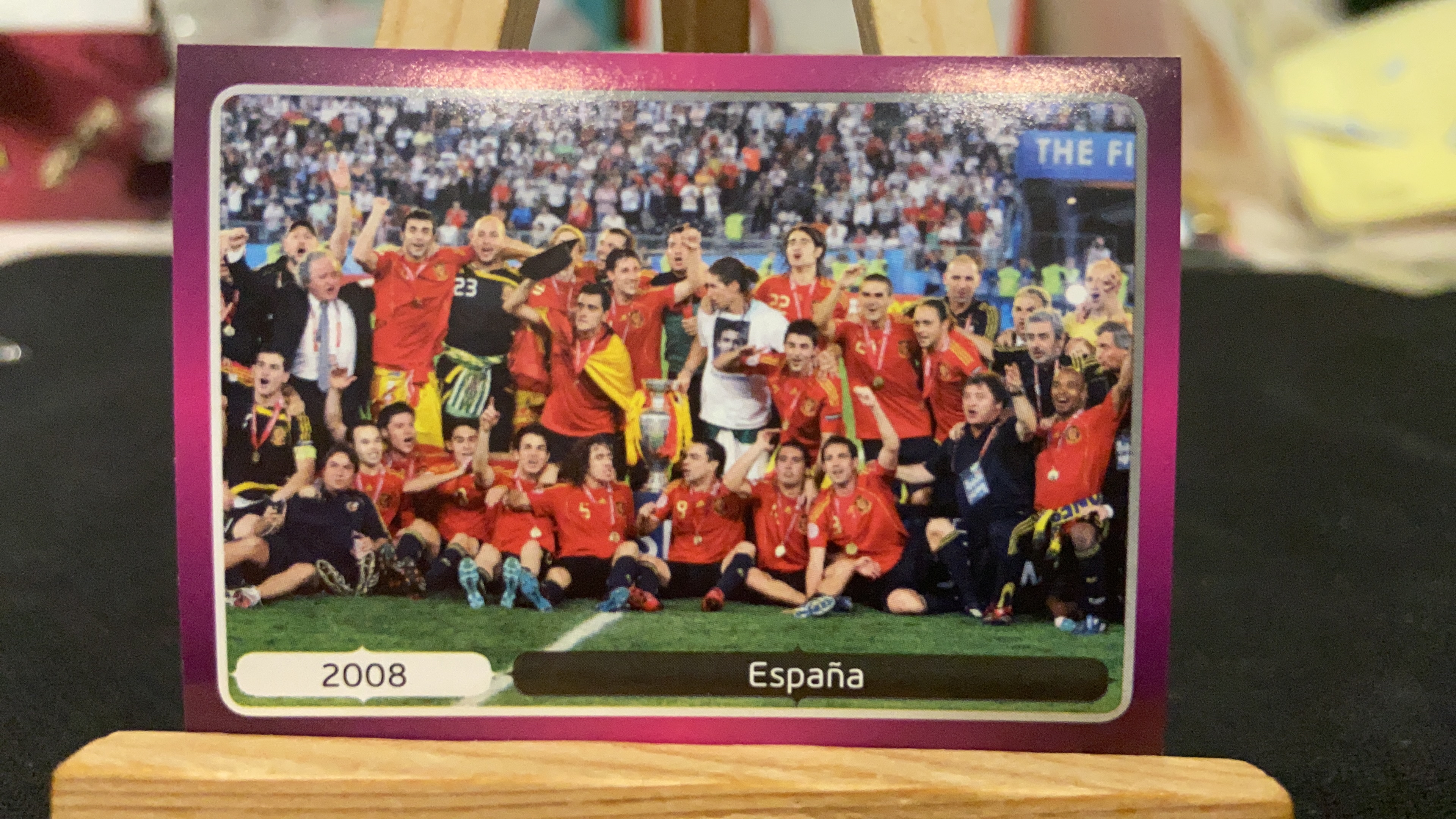 2012 Panini Euro 欧洲杯 贴纸 【不累计】 西班牙 2008夺冠 哈维 伊涅斯塔 卡西利亚斯 普约尔 大卫比利亚 凑套
