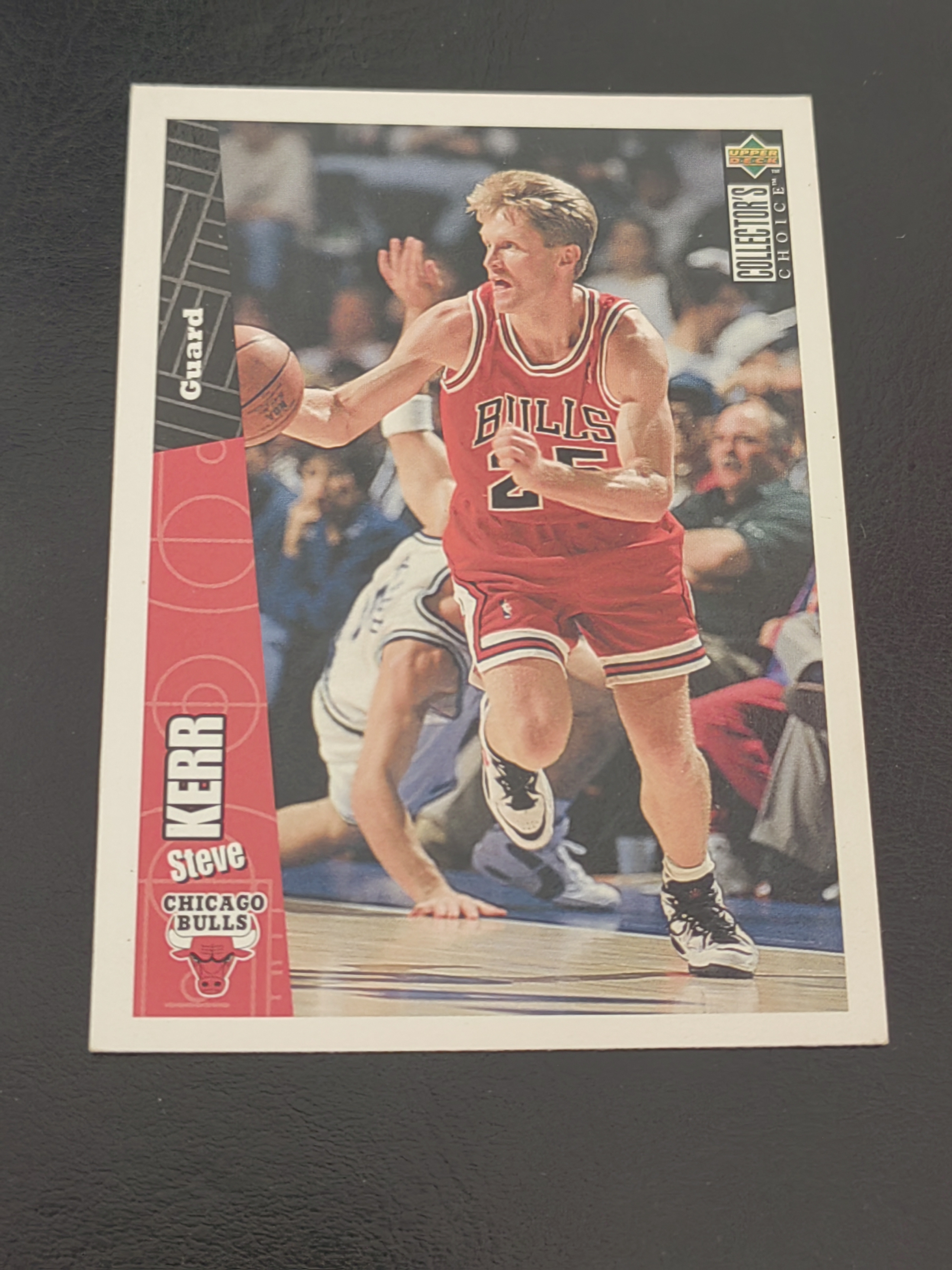 1996 Upper Deck COLLECTOR'S CHOICE Steve Kerr 收藏家之选 史蒂夫·科尔 骑士 公牛 马刺 开拓者 魔术 收藏 篮 凑套 白边白角 不保卡品 卡品如图