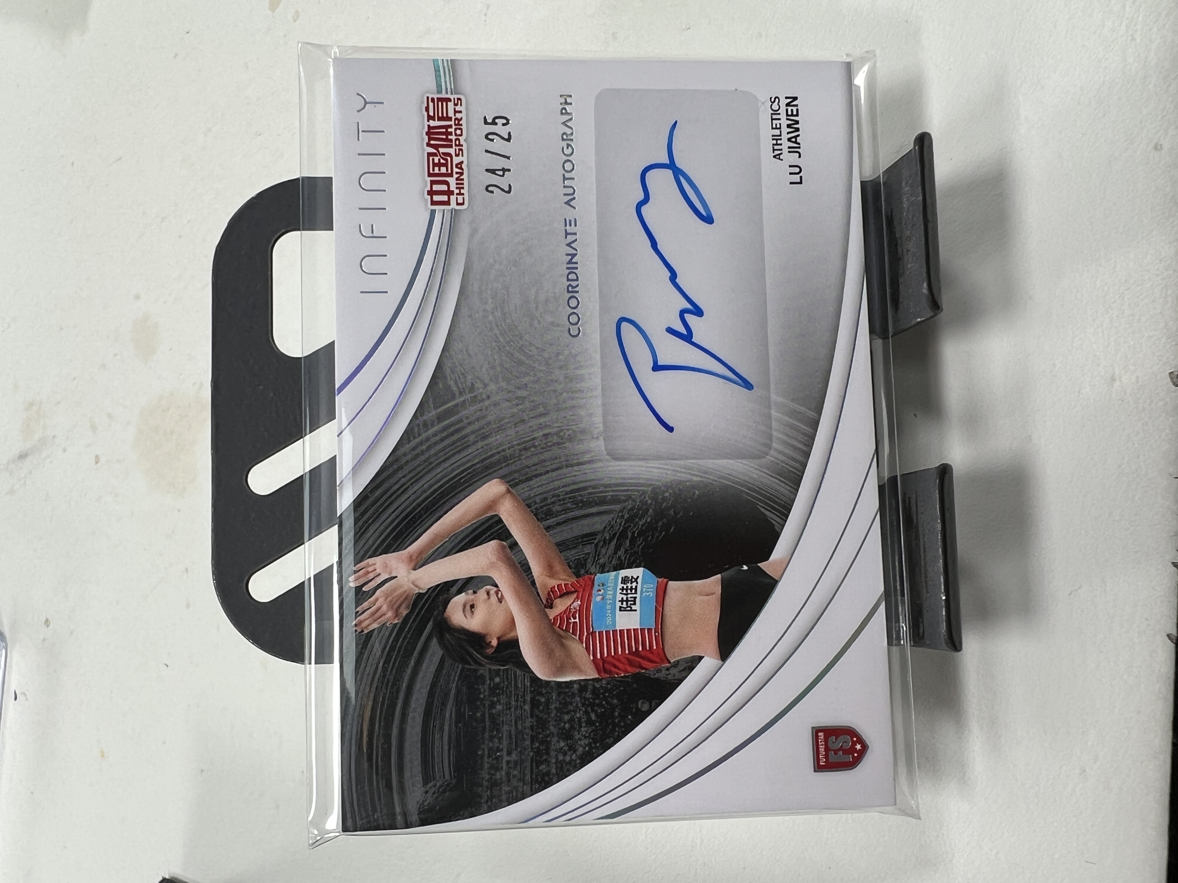 蒂奇宝 2025 奇卡 QICA 中国体育 无限 新星坐标 贴签 签字 25编 陆佳雯