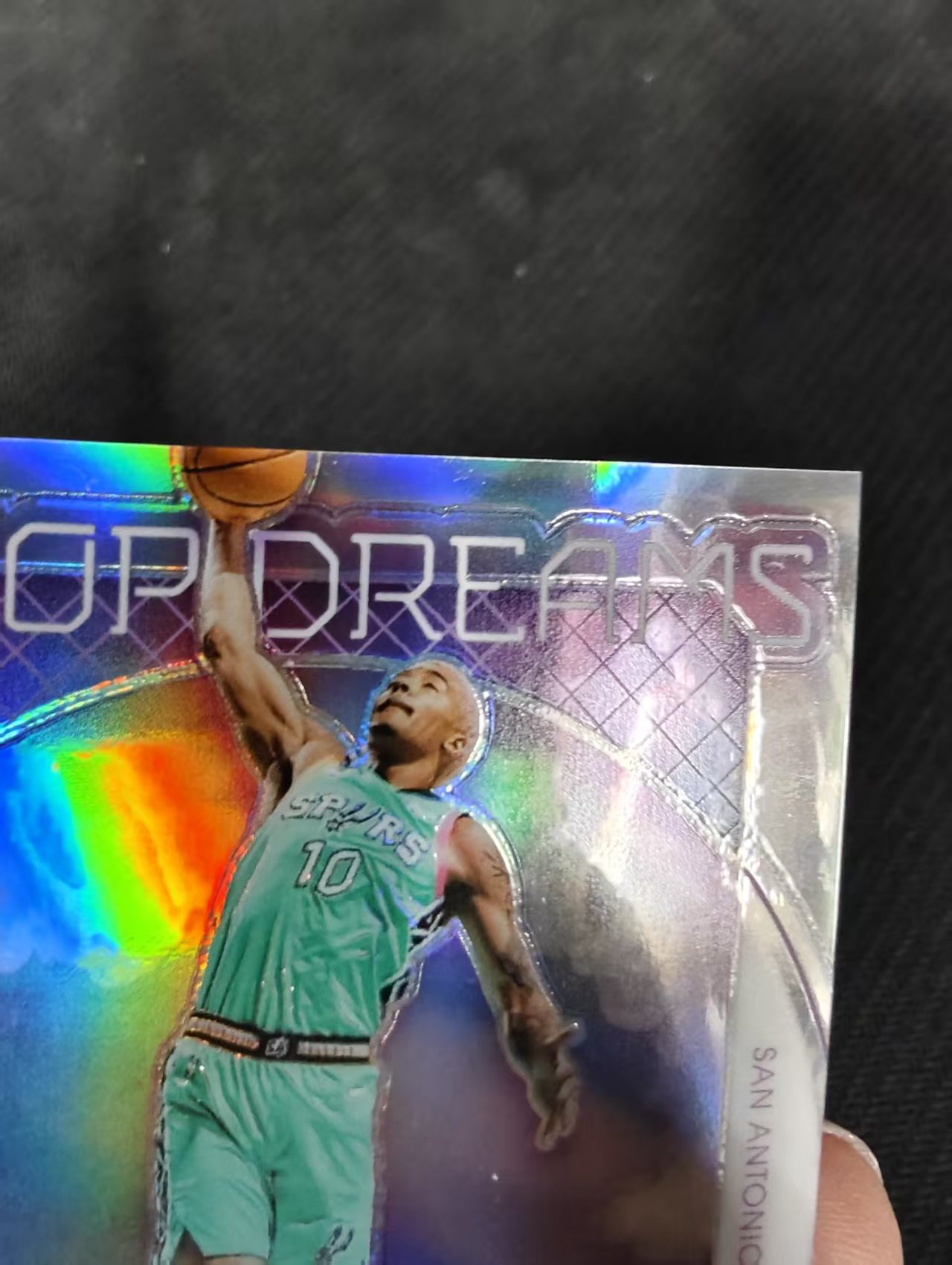 【汽水拍卖】2022-23 Panini Contenders Jeremy Sochan RC 球票OP 马刺 杰里米 索汉 新秀 特卡 银折 微瑕如图