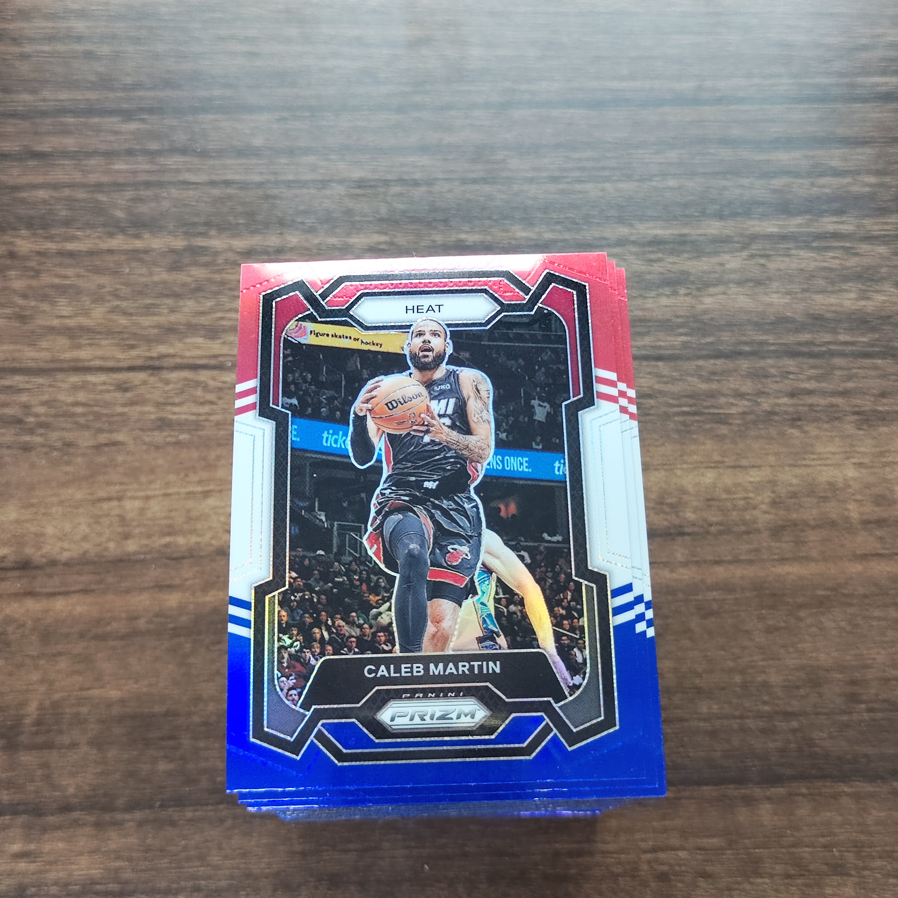2023-24 【HADE拍卖-小卡之家】 prizm Caleb Martin 马丁  三色折   单卡base 卡品如图A04